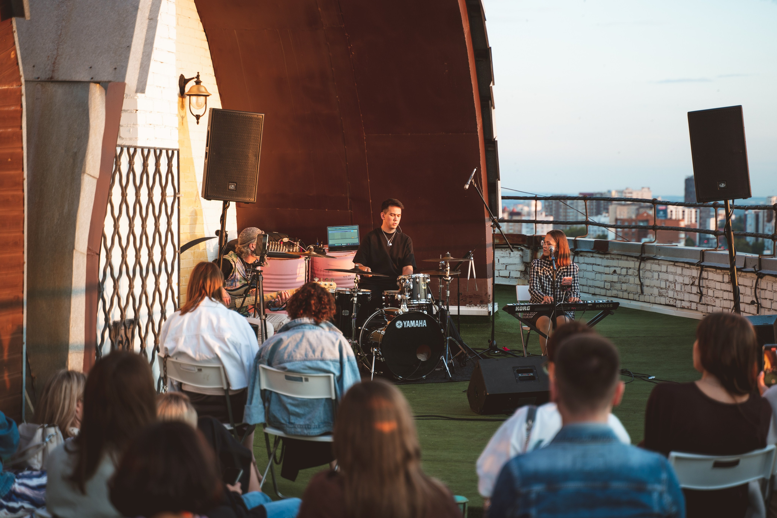 Джаз на крыше в «Доме Карлсона». Свадебный и репортажный фотограф в Уфе| Осетрова Ольга
