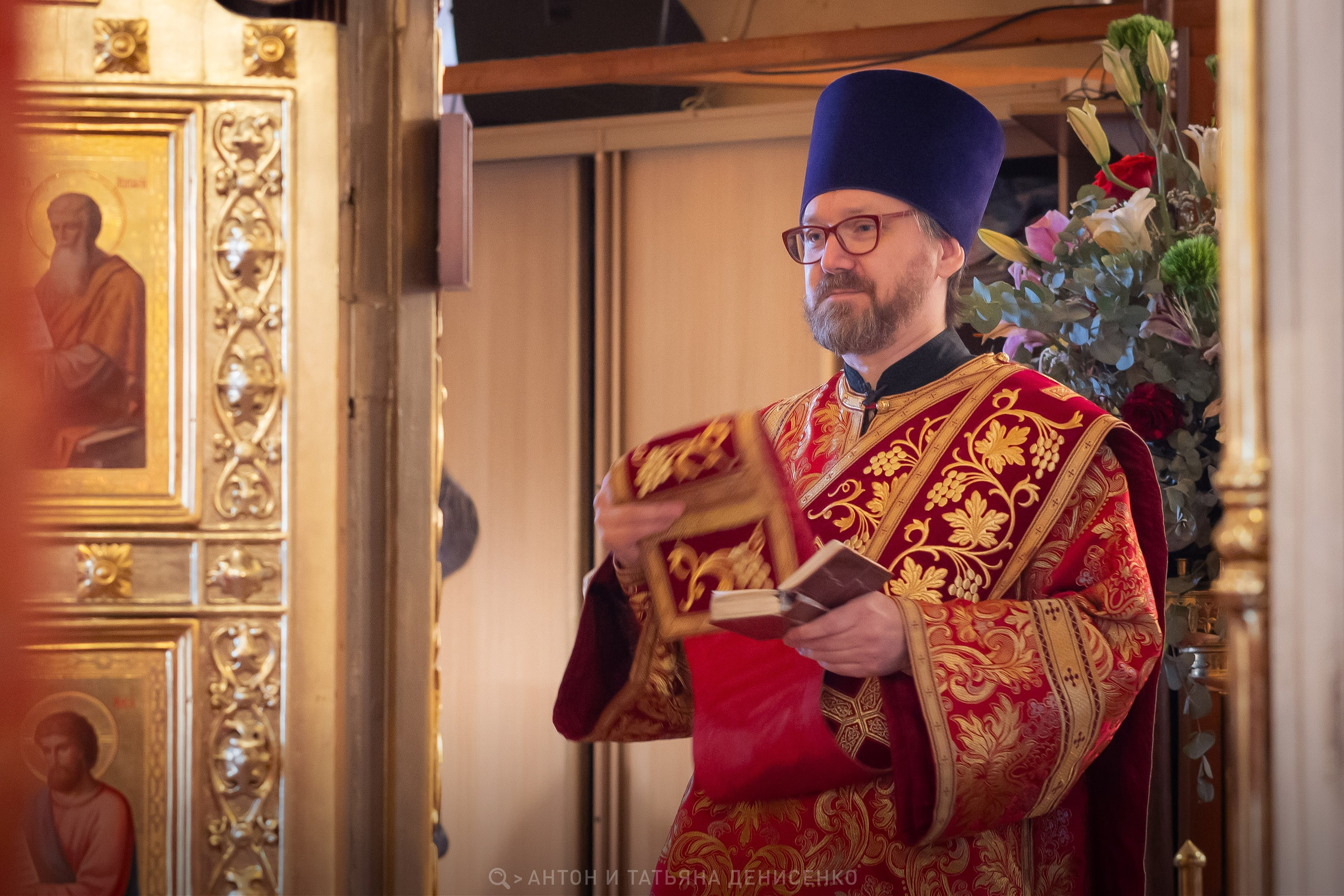 Храм Преображения Господня в Богородском. Антипасха. Антон и Татьяна Денисенко — В храме