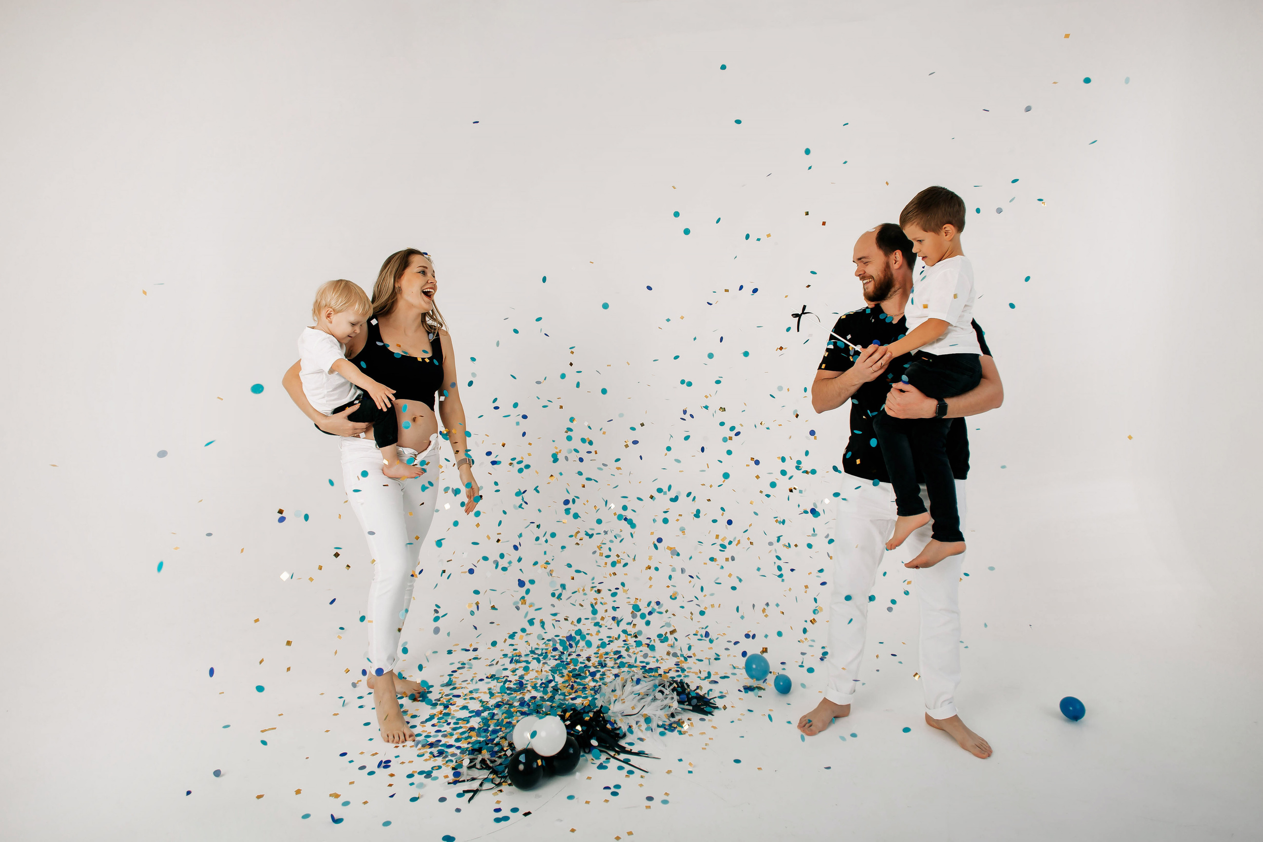 Гендерпати в студии. Свадебный и семейный фотограф в Краснодар, Россия