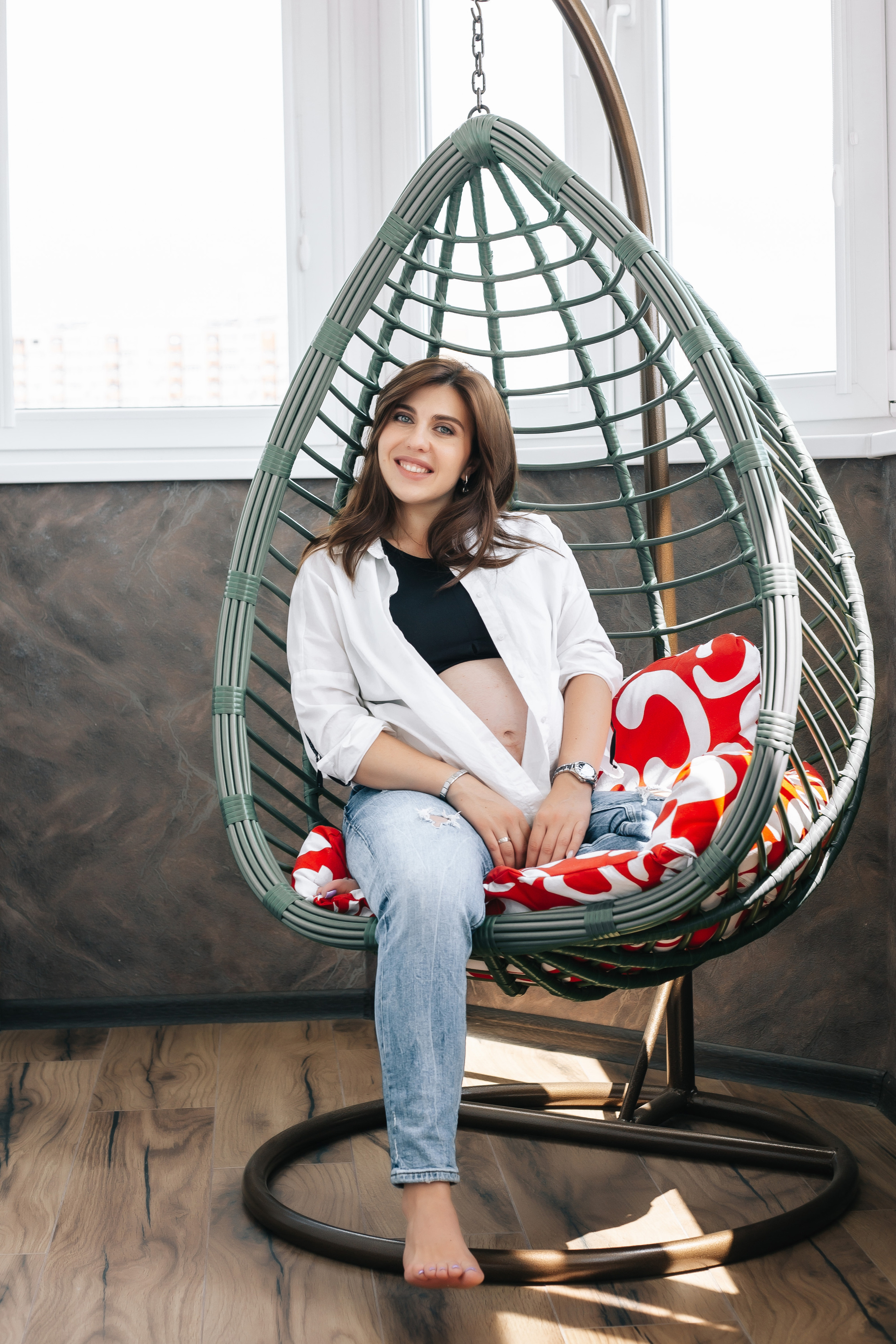 Домашняя съемка «В ожидании чуда». Свадебный и семейный фотограф в Краснодар, Россия