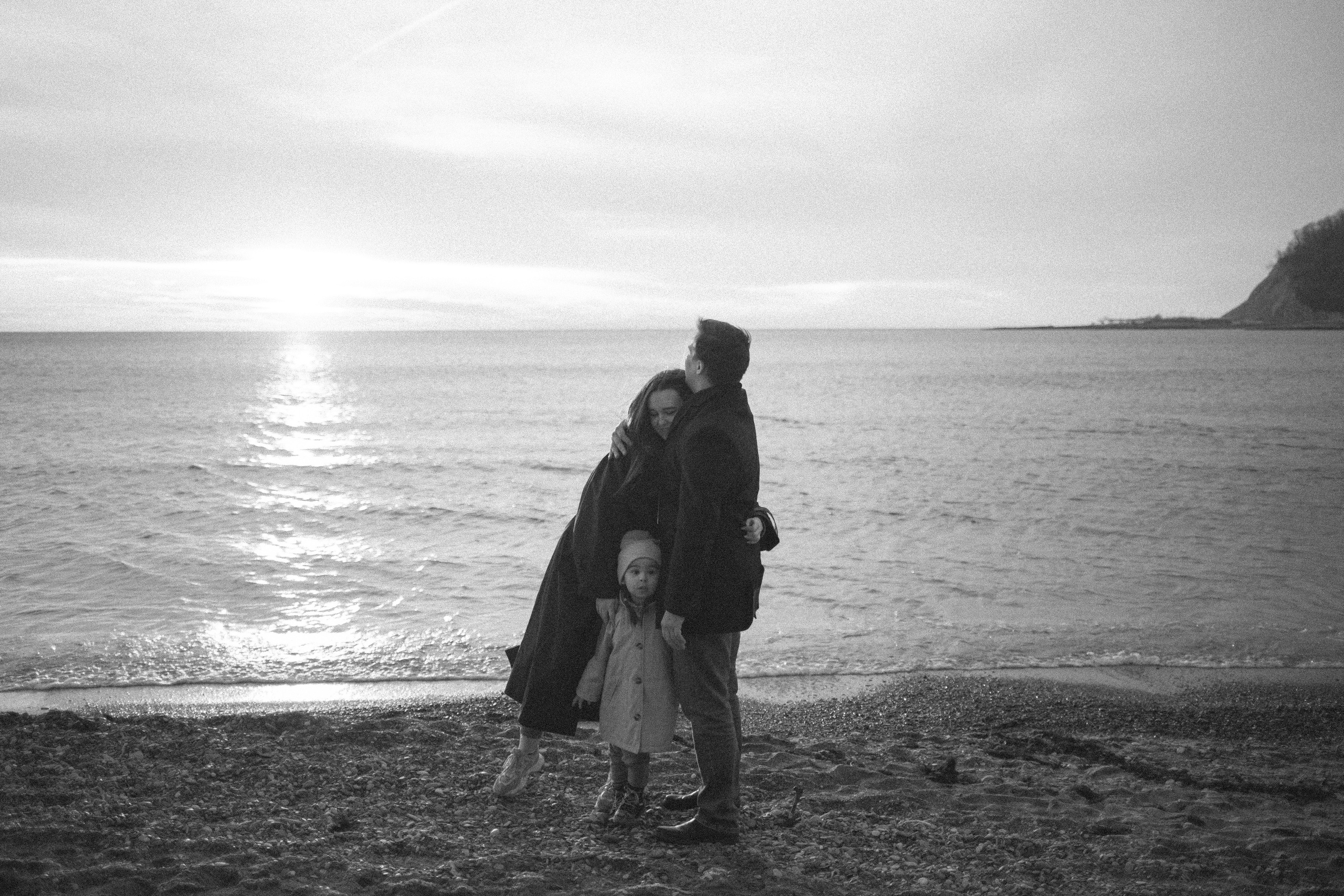 Семейная съемка на берегу моря. Свадебный и семейный фотограф в Краснодар, Россия