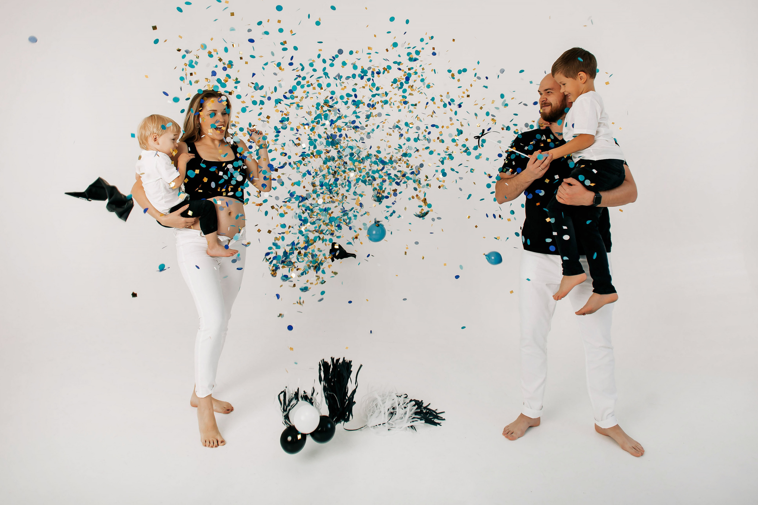 Гендерпати в студии. Свадебный и семейный фотограф в Краснодар, Россия