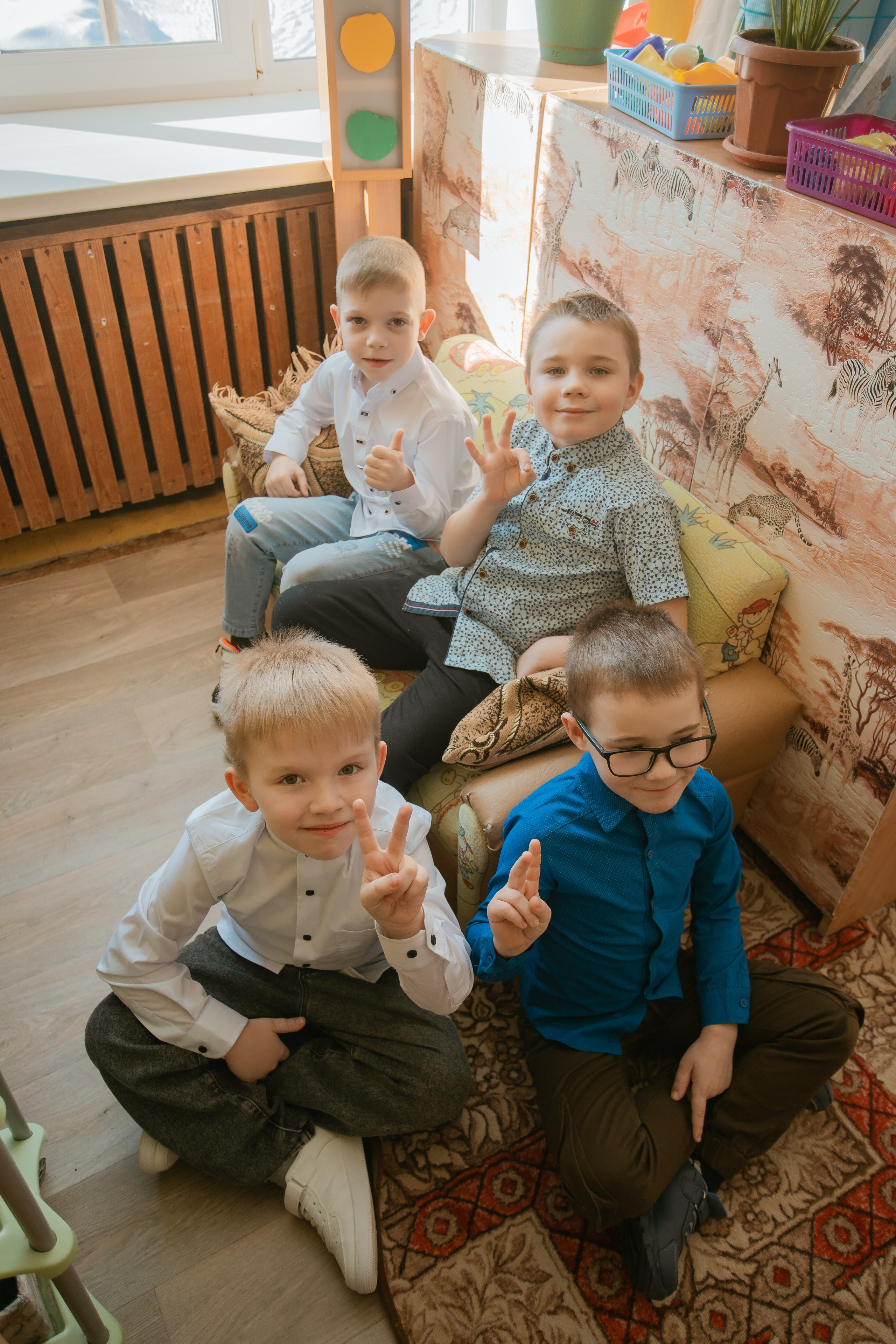 Афимьинский детский сад, выпускники 2023. Студия выпускных альбомов Остров