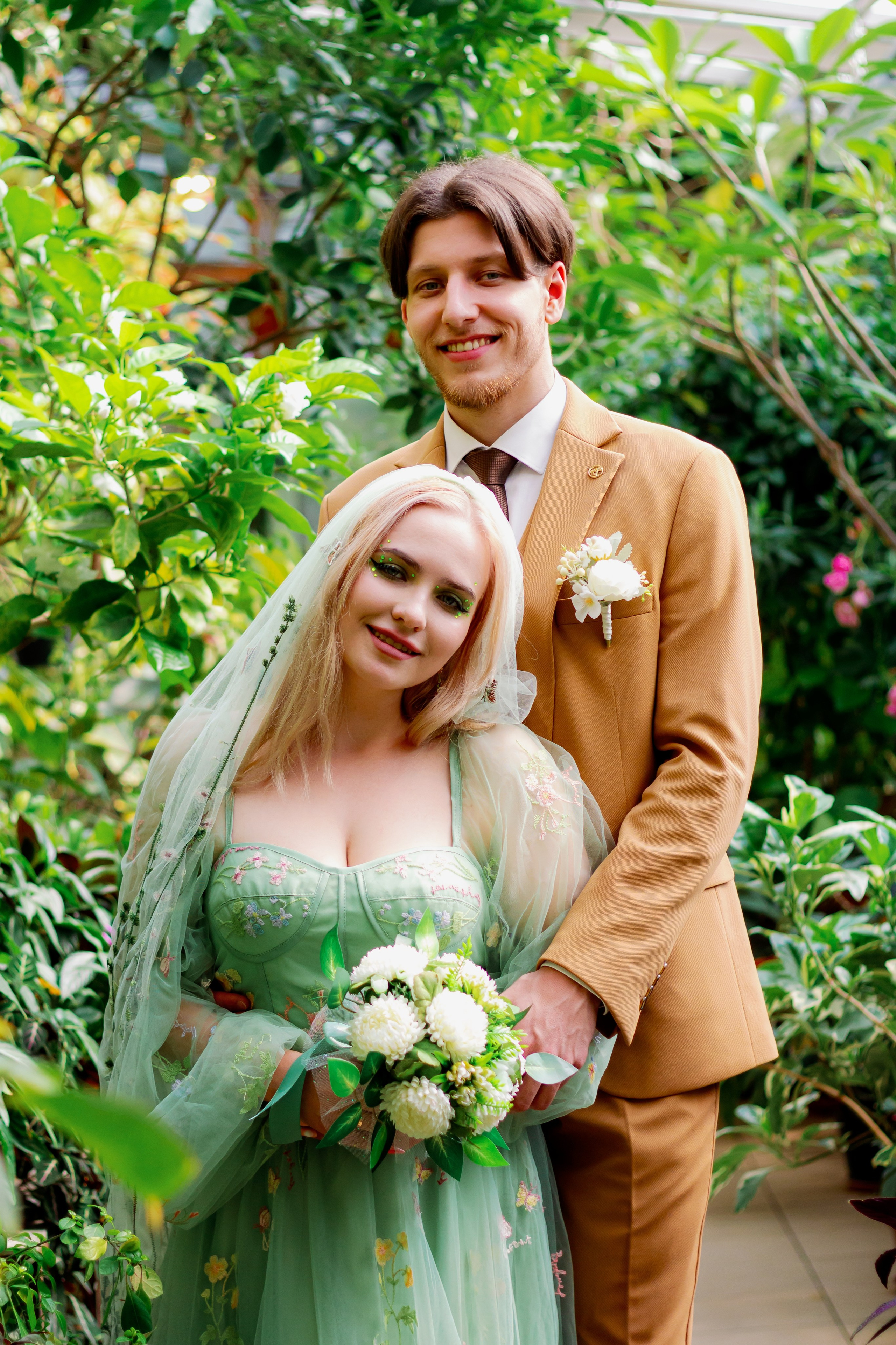 Никита и Валерия. Свадебная фотосессия в оранжерее, Екатеринбург. Фотограф в Екатеринбурге Пойгина Елена