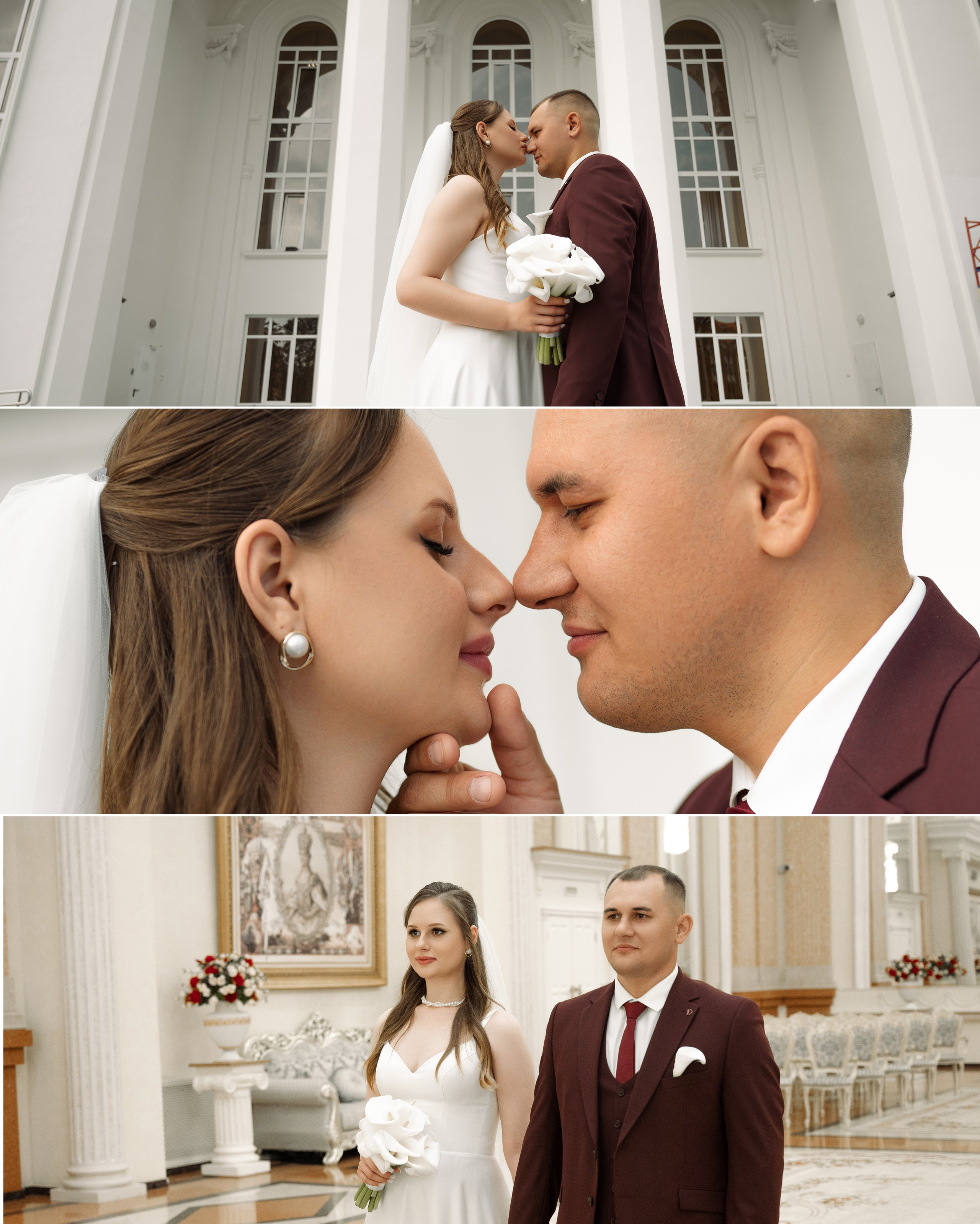 Загс (студия и прогулка). Свадебный и семейный фотограф в Краснодаре Алина Мельник