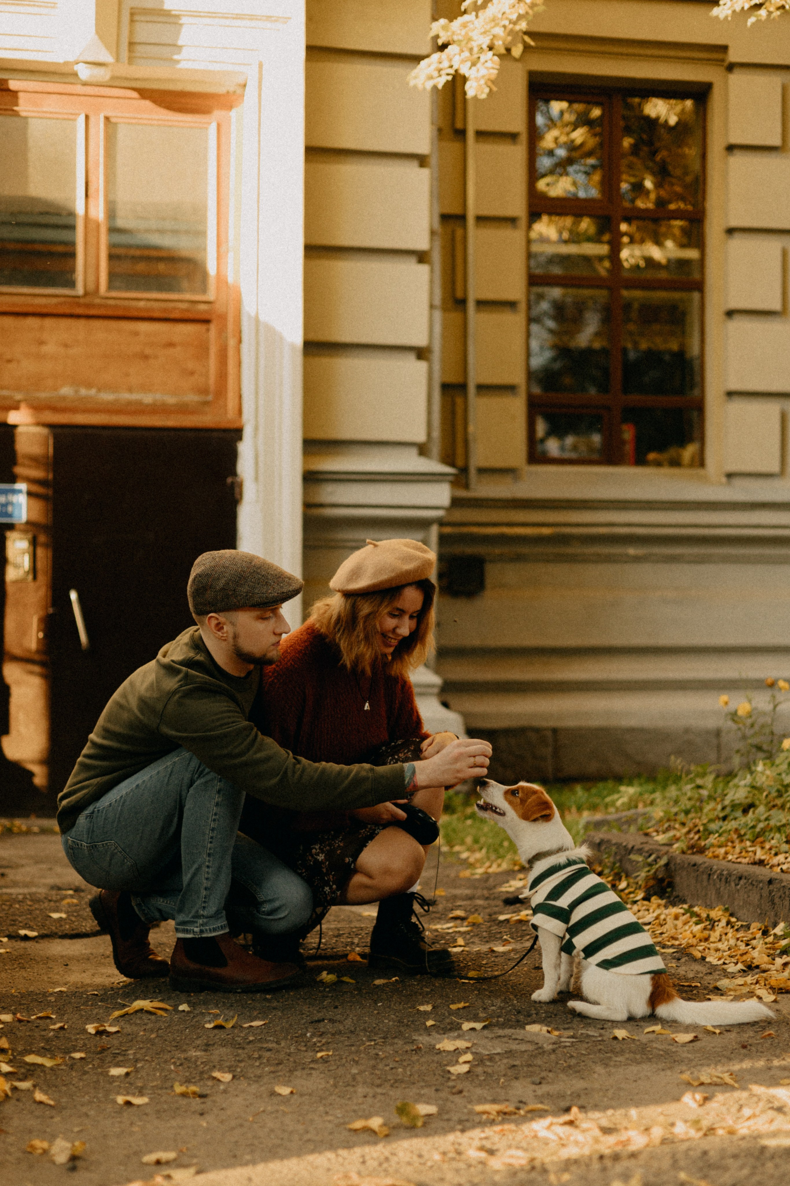 Прогулка втроём. Фотограф Настя Леонова