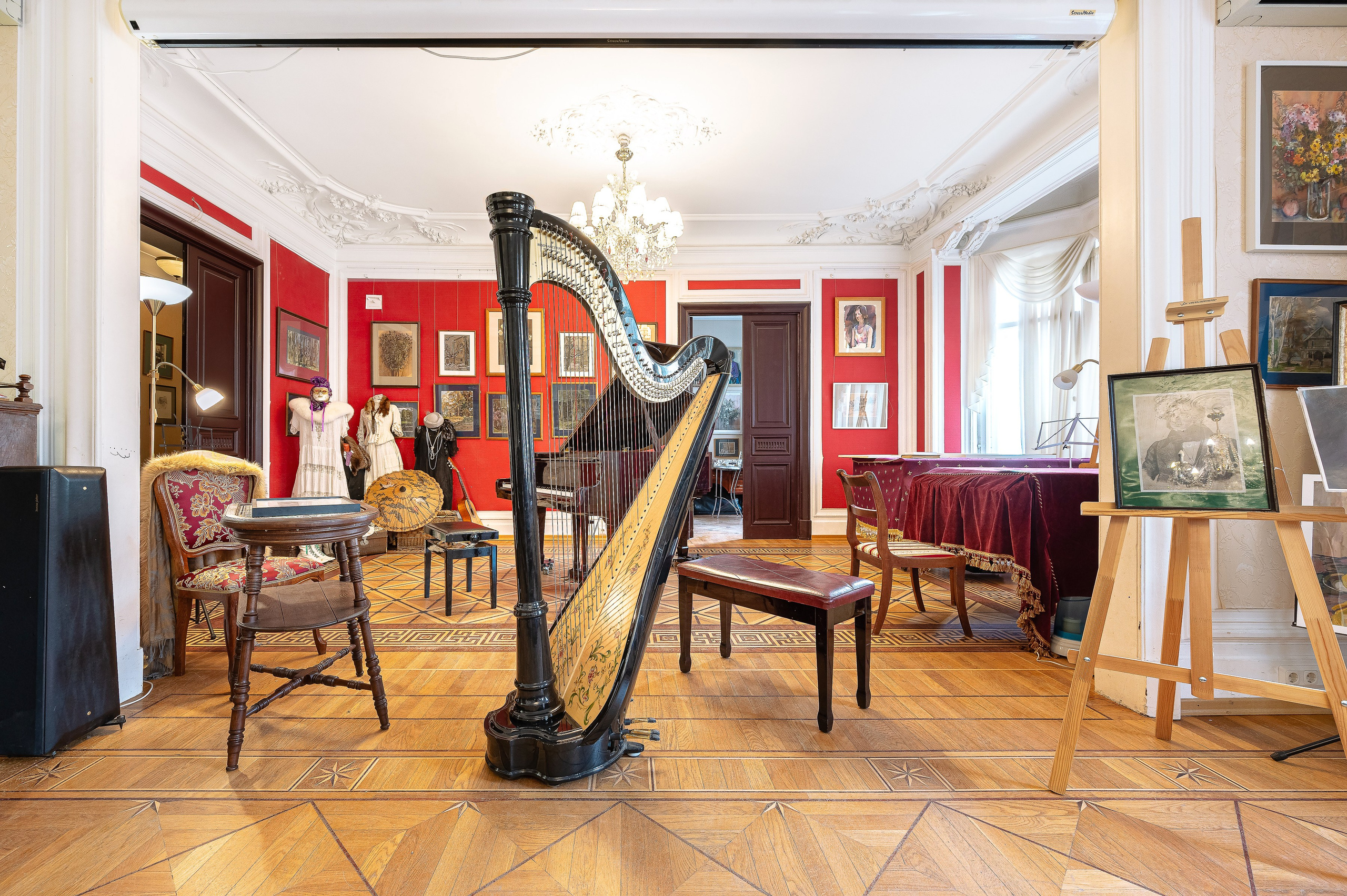 Квартира-музей семьи Бенуа. Интерьерный фотограф. Фото- видеосъемка недвижимости Санкт-Петербург