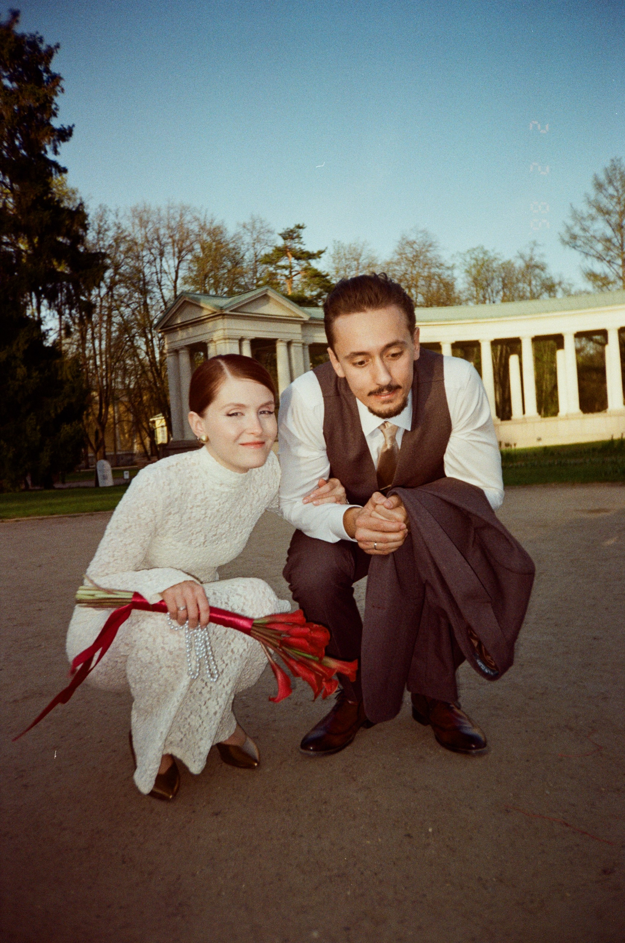 Свадебный день Оли и Никиты🤍 плёнка. Фотограф|Москва — Агбаш Лера