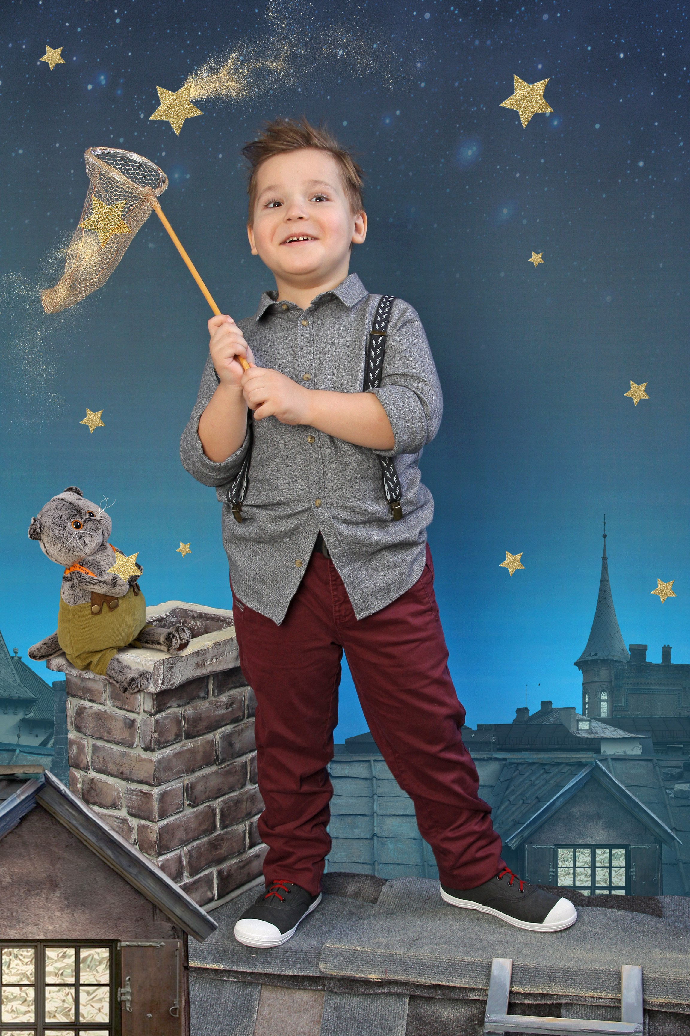 КОМПАНИЯ КРАЙФОТО ФОТОСЕССИЯ НОЧЬЮ НА КРЫШЕ