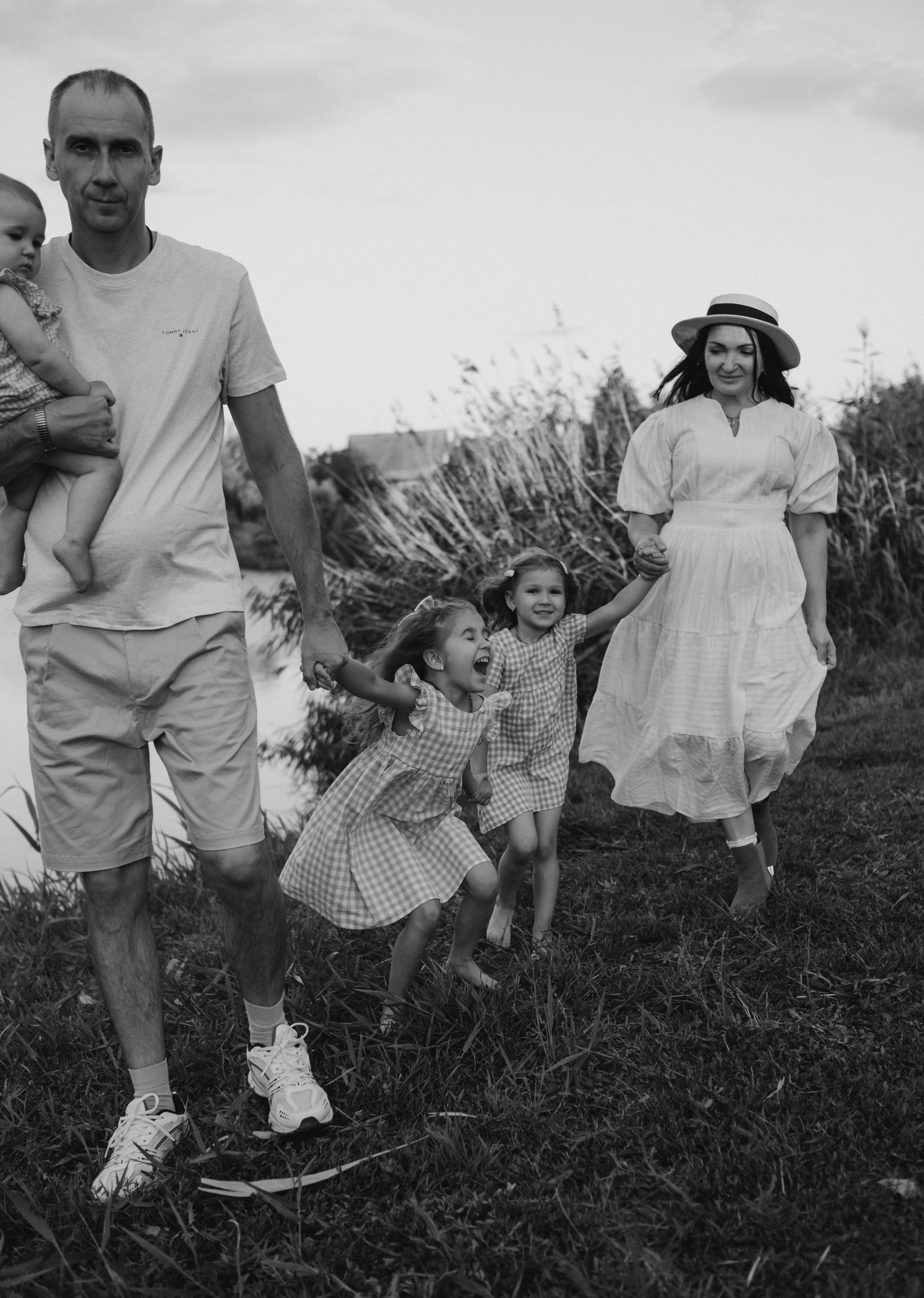 Семейная история на озере Сарпа. Фотограф в Москве Ольга Елоева