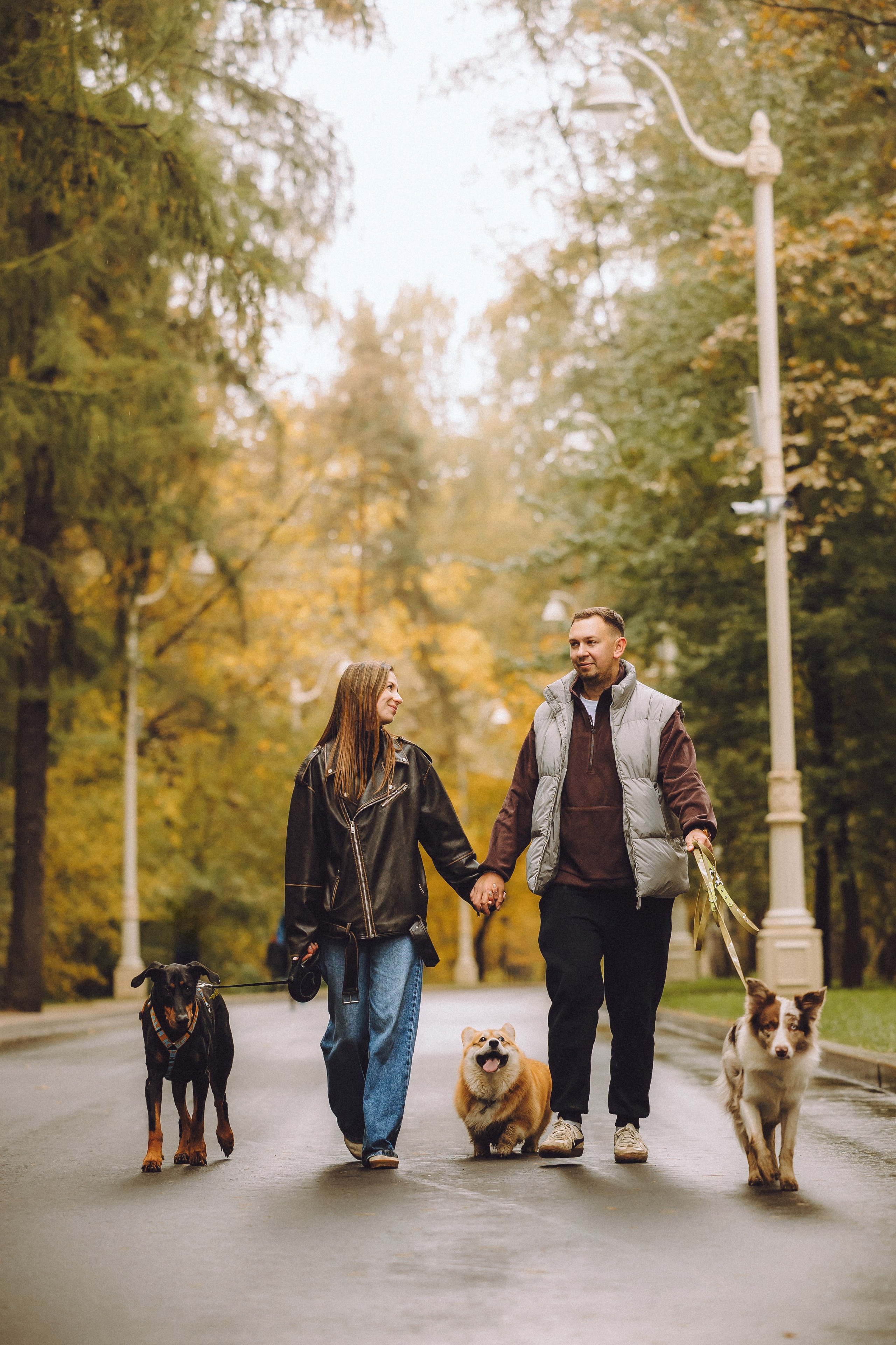 Катя, Кирилл, Кас, Багет и Батон