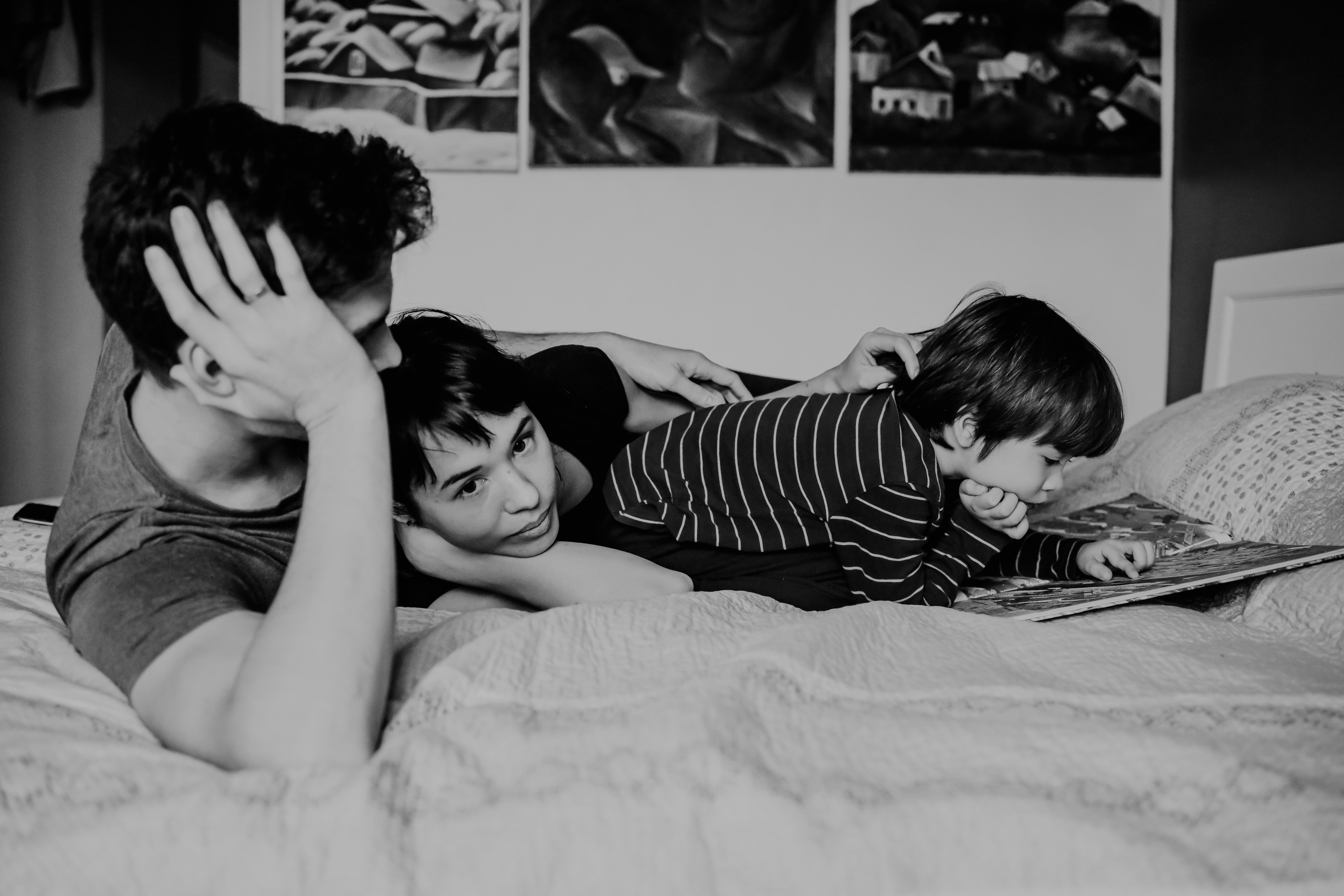 Новый год дома. Семейный фотограф в Москве Ольга Комарова