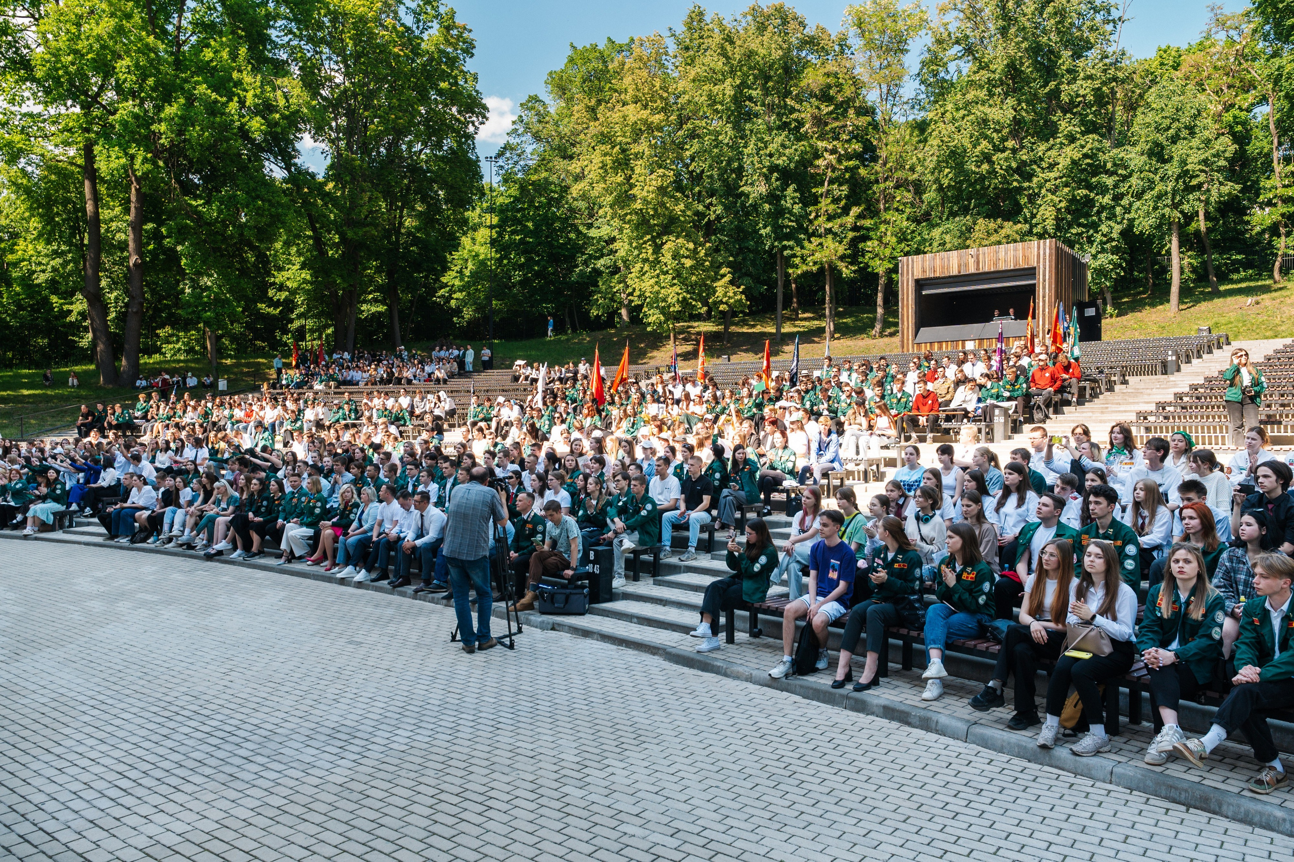 РСО Открытие трудового семестра. Фотограф в Воронеже Ольга Космодемьянская