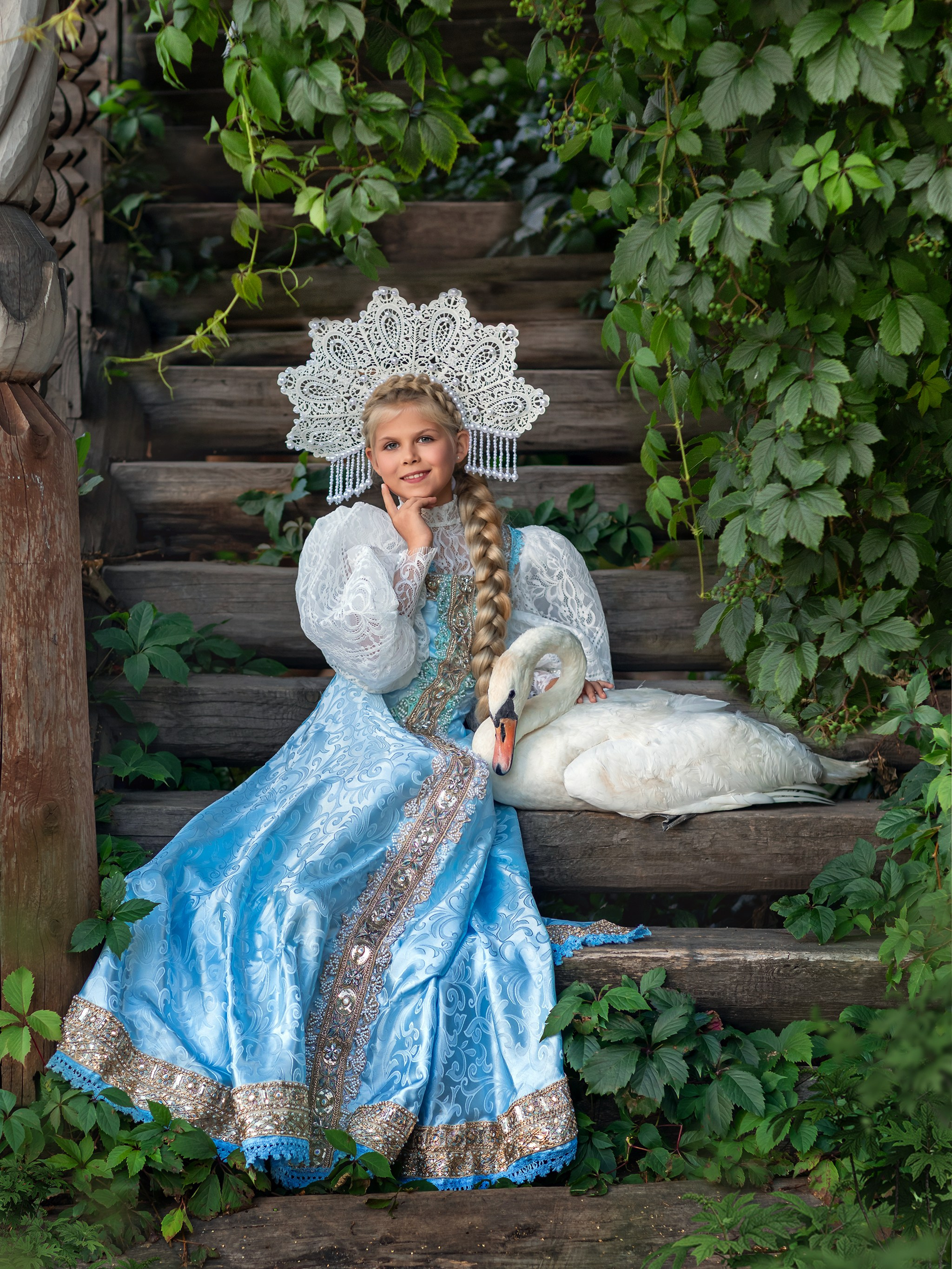 Семейная съемка с животными. Детский и семейный фотограф Елена Михайлова в Москве