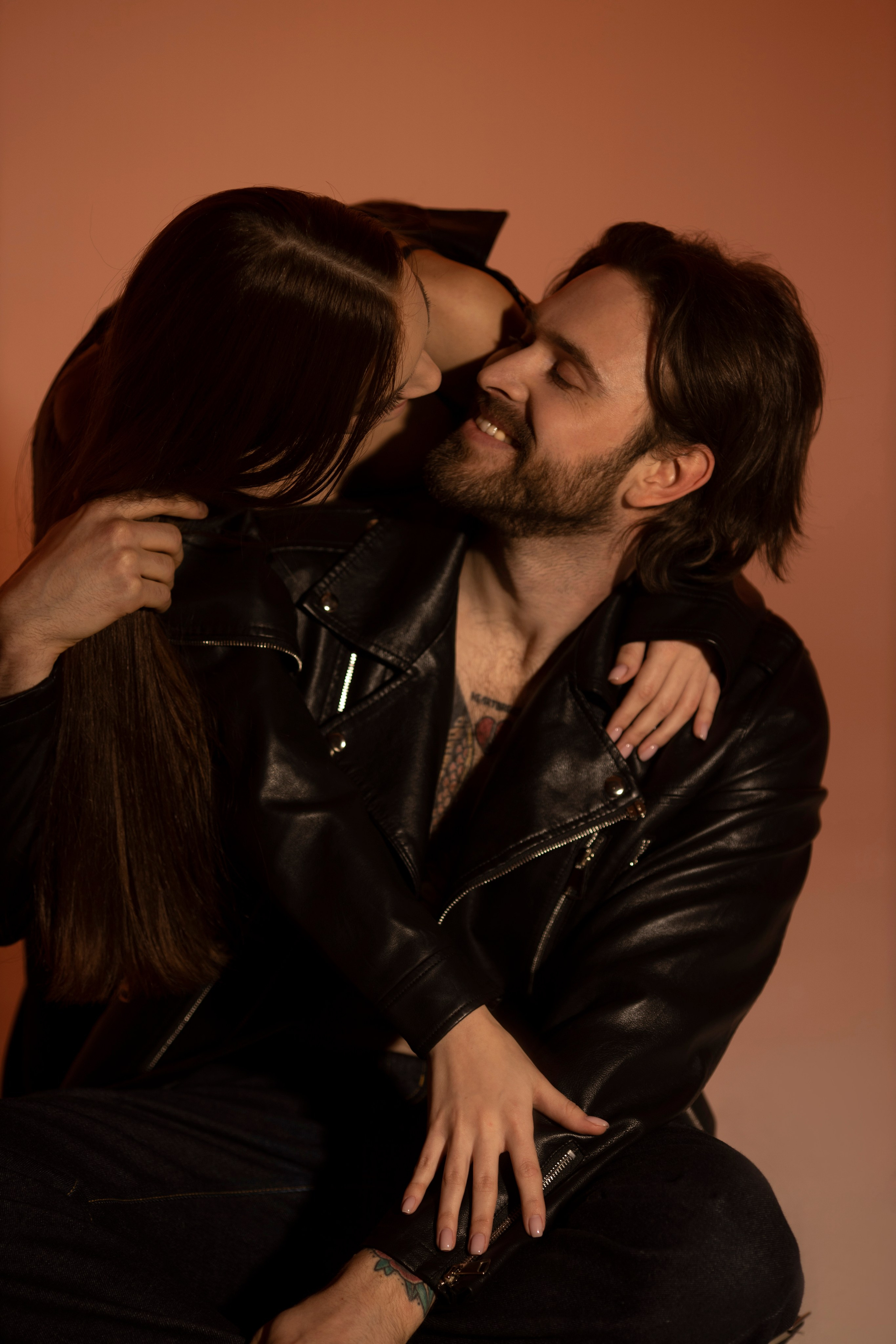 Лавстори в студии. Свадебный и семейный фотограф Москва Назарова Ольга