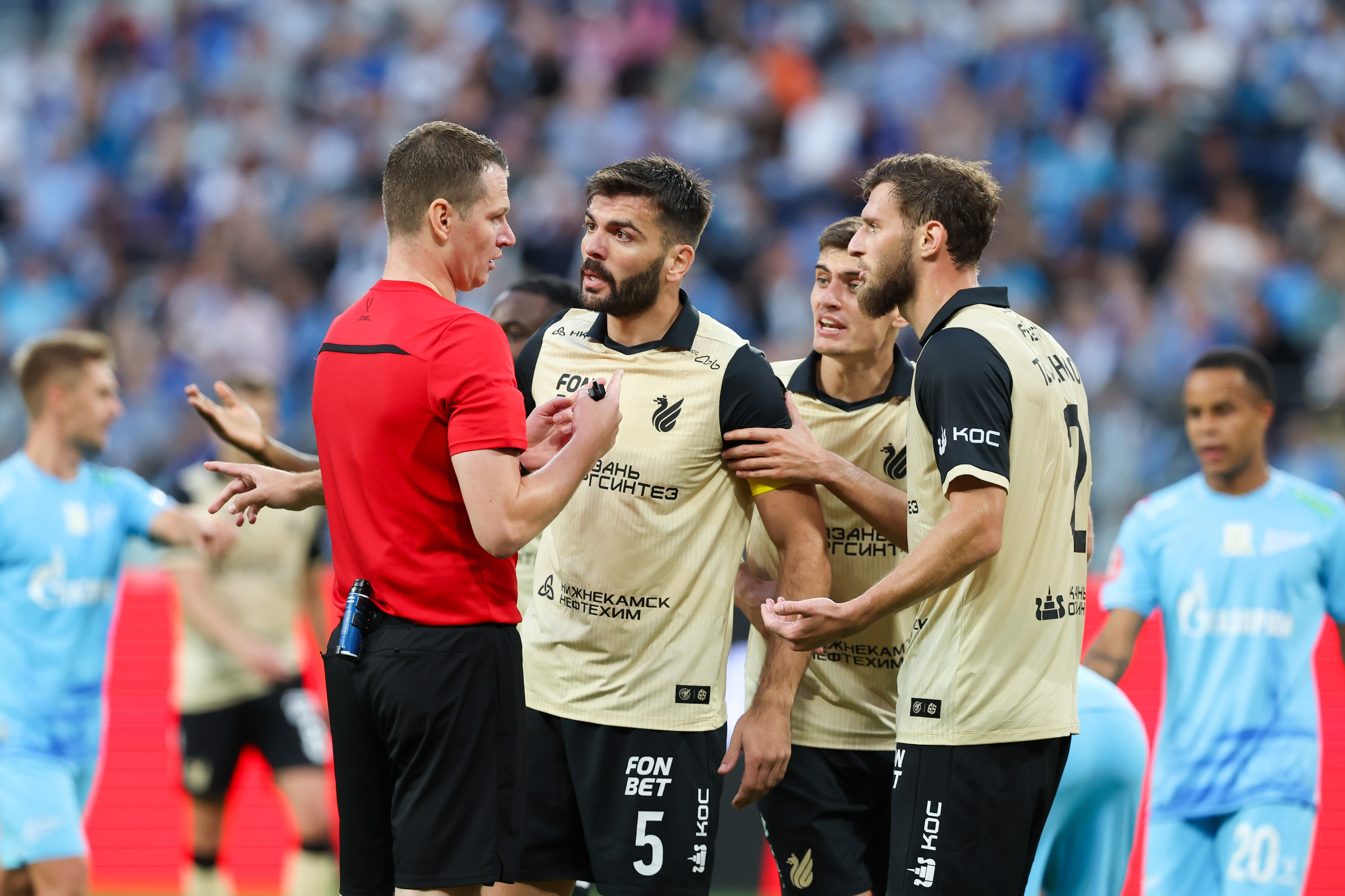 ФК Зенит — ФК Рубин Кубок России 2025/26 12.08.2025. Спортивный и репортажный фотограф Антон Тереханов