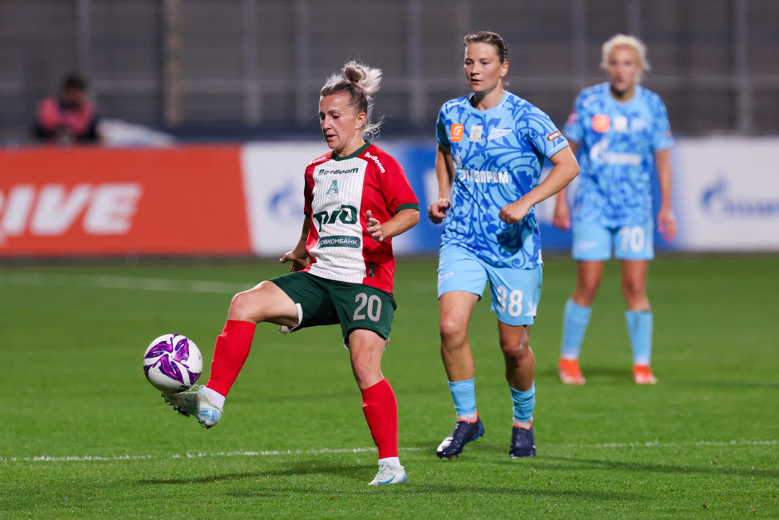 ЖФК «Зенит» — ЖФК «Локомотив» Москва Winline Кубок России 13.09.2025. Спортивный и репортажный фотограф Антон Тереханов