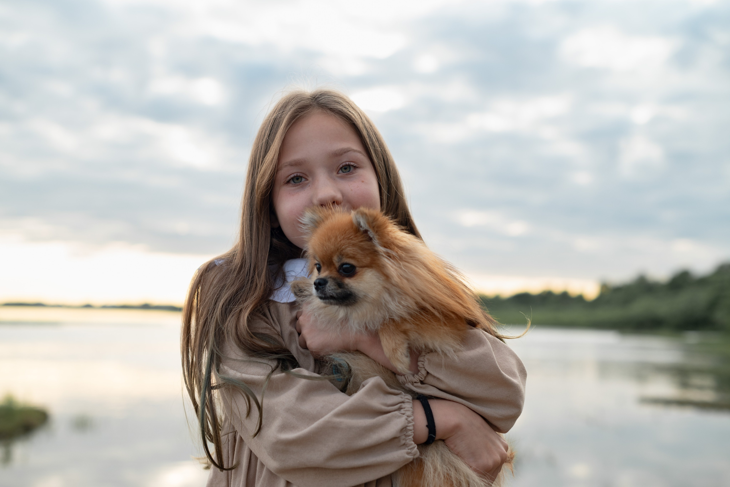 Фотопрогулка с собакой. Фотограф г. Москва