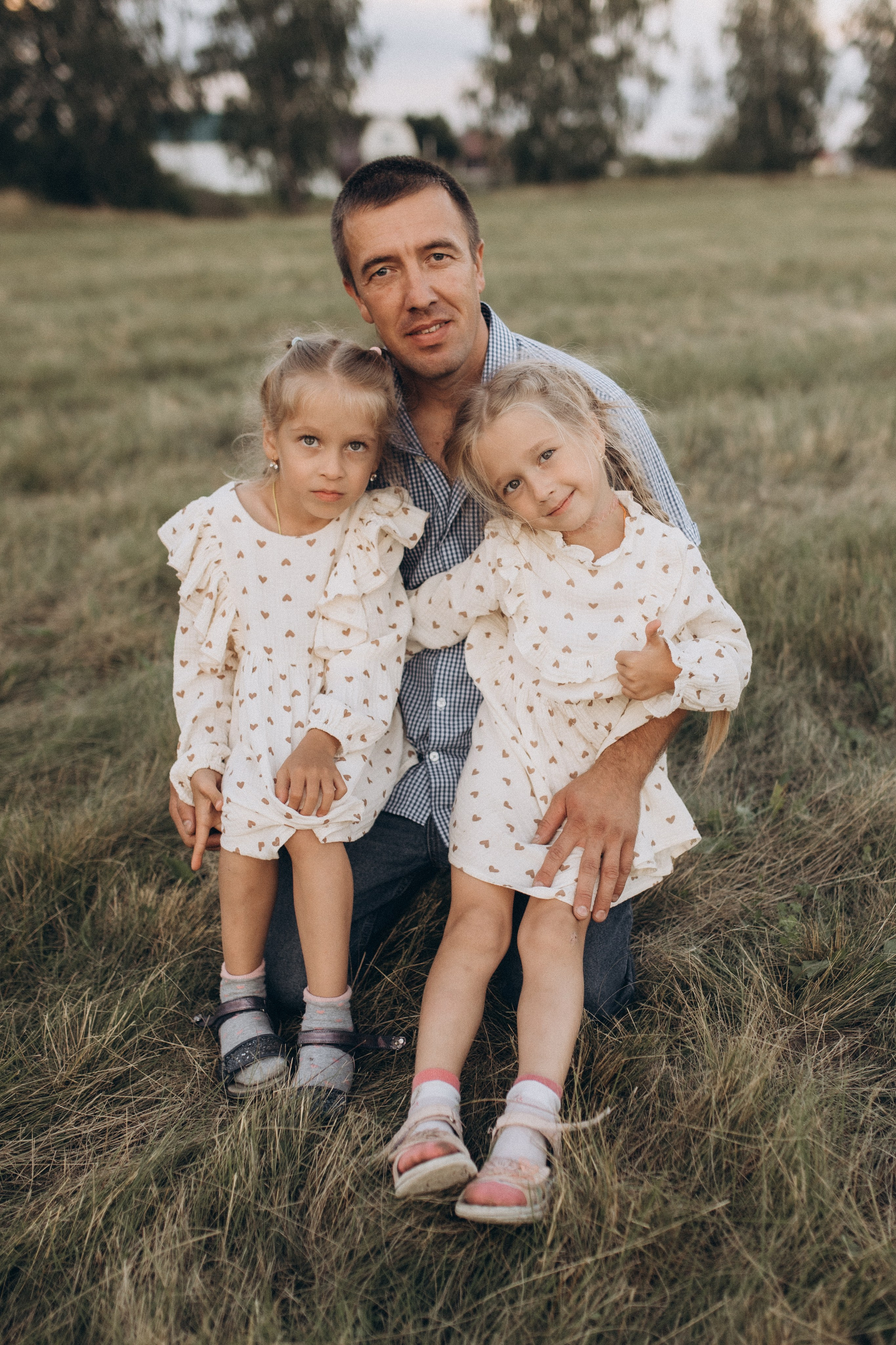 Папа и дети. Семейный фотограф lifestyle в Новосибирске Елена Шпилевая