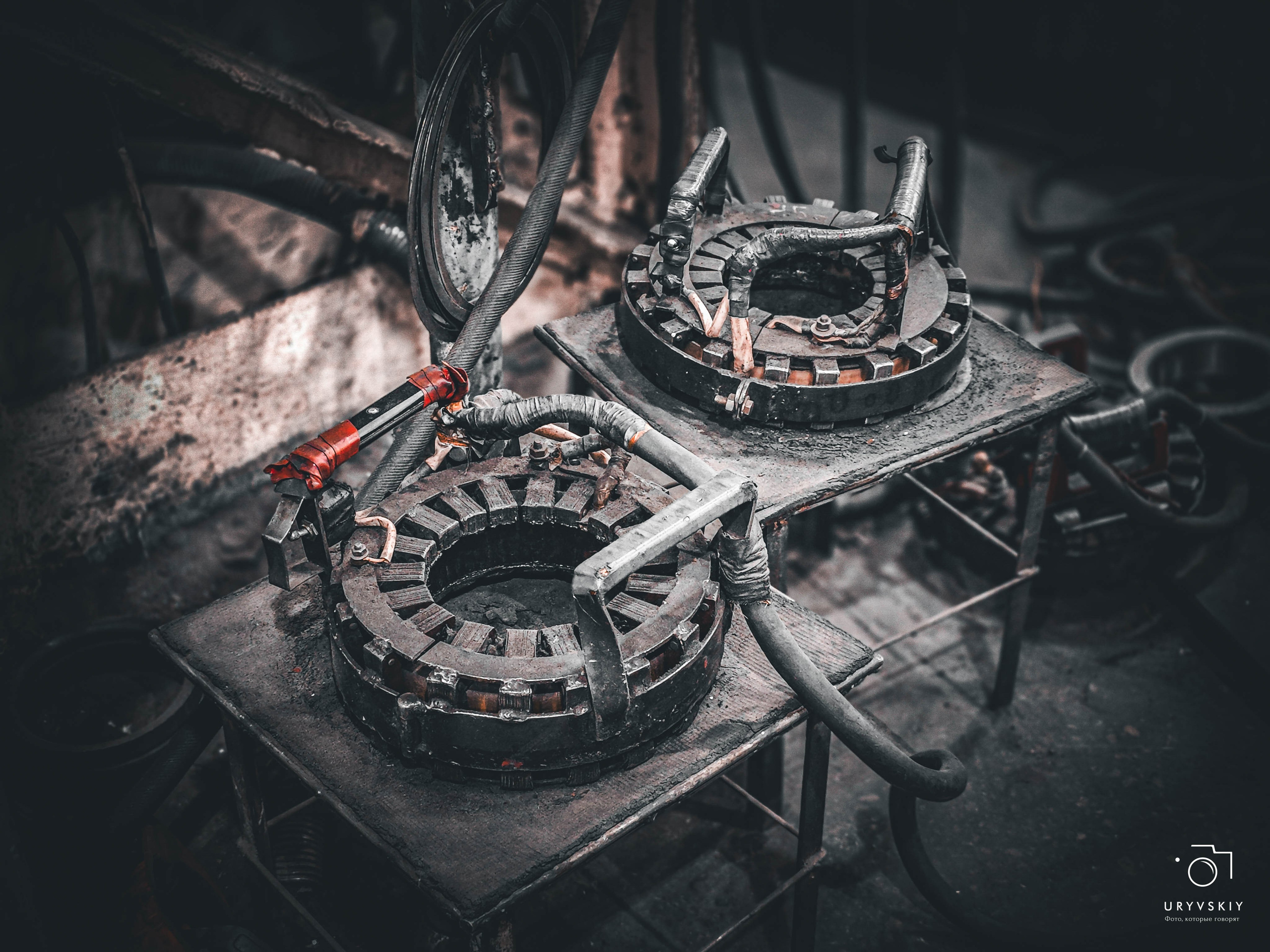 Красноярский электровагоноремонтный завод. Игорь Урывский. Фотограф Красноярск