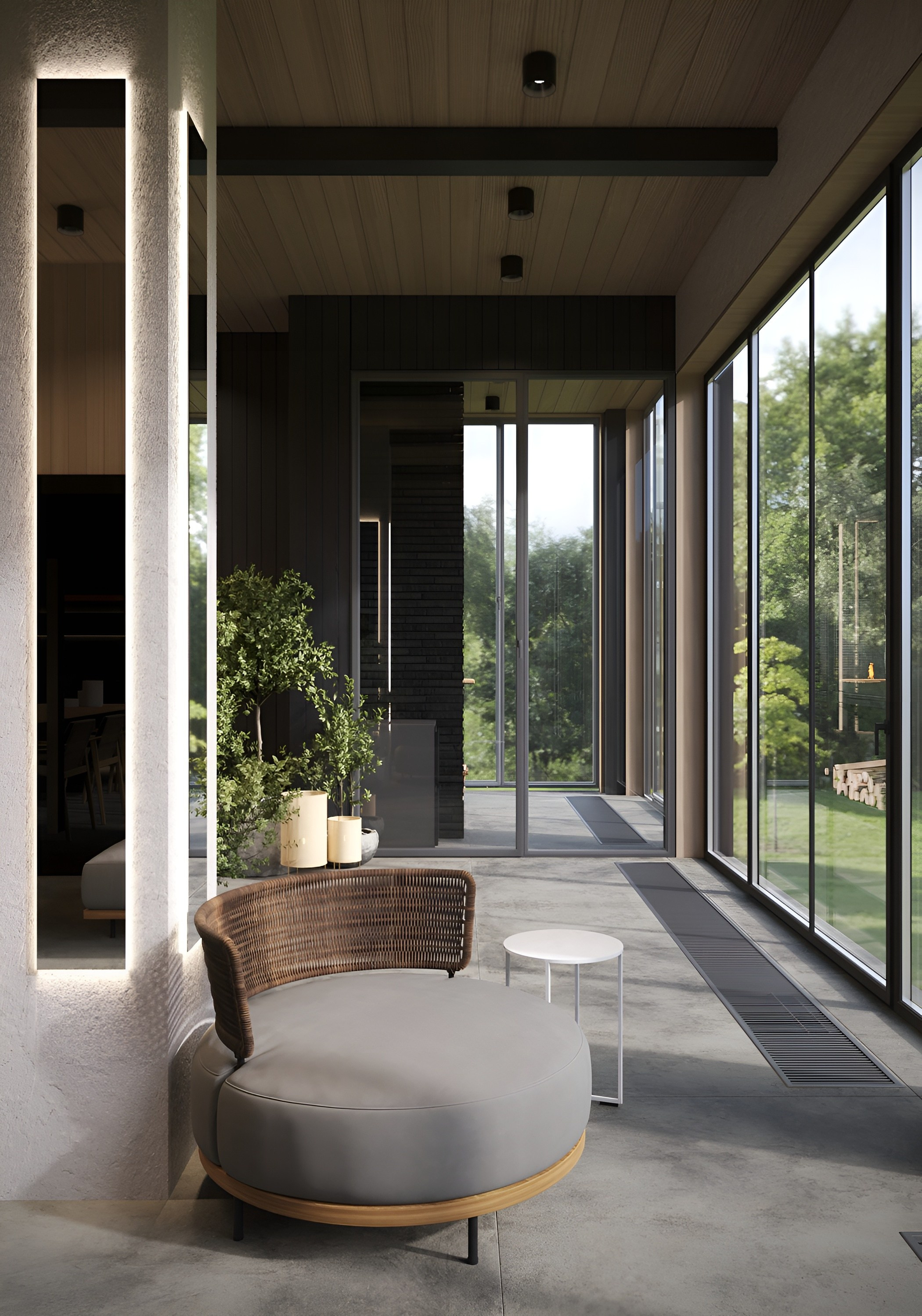 Веранда. 3D Визуализация интерьеров жилых и коммерческих помещений