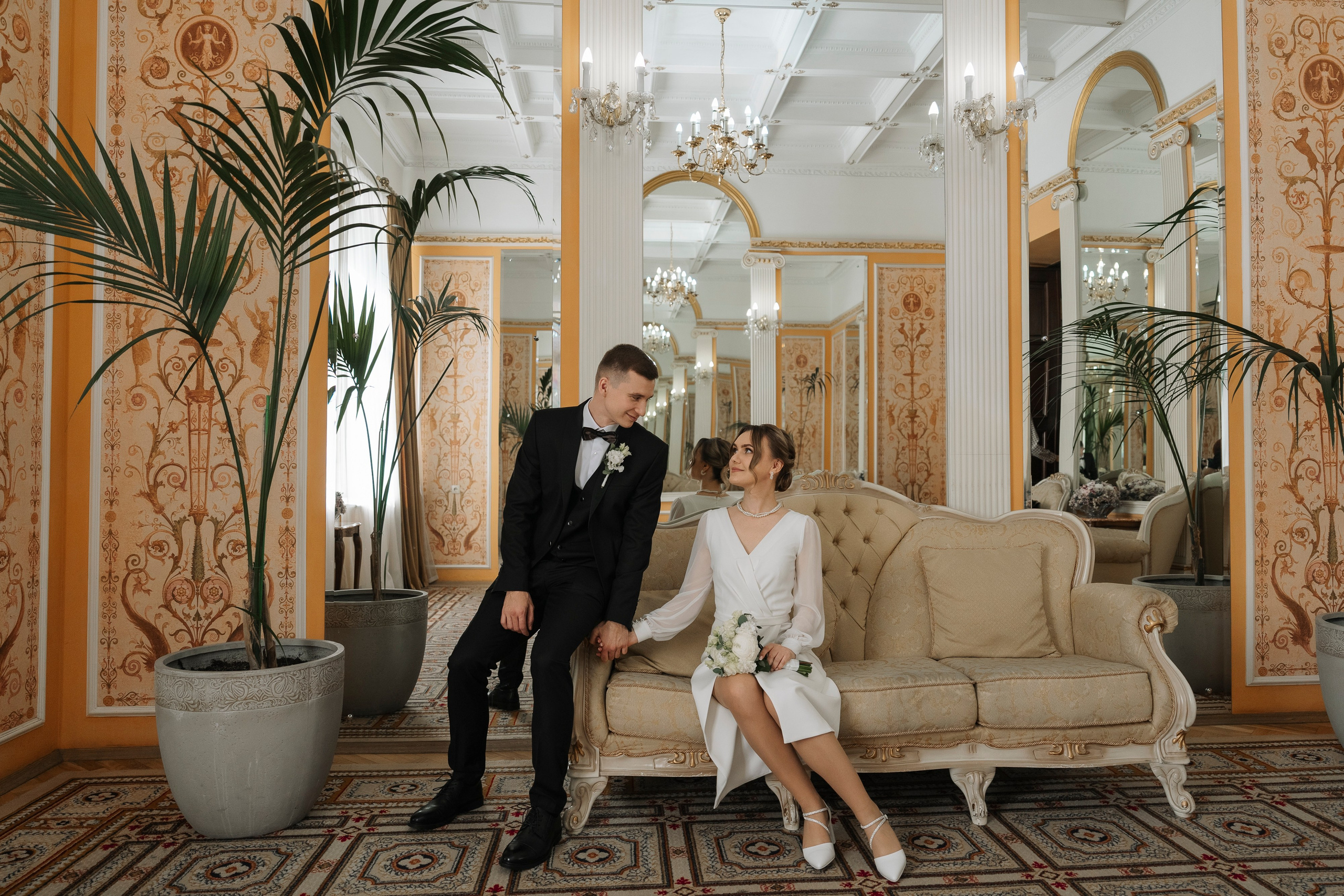 Алина и Александр. Свадебный фотограф в Москве Анна Полушина