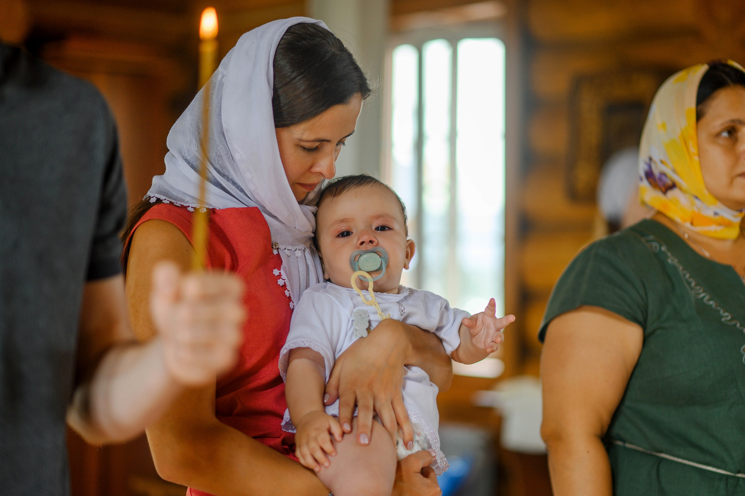 Крещение Олега. Храм святых мучеников Адриана и Наталии (дальнее Арбеково). Свадебный и семейный Фотограф в Пензе Татьяна Лапоногова