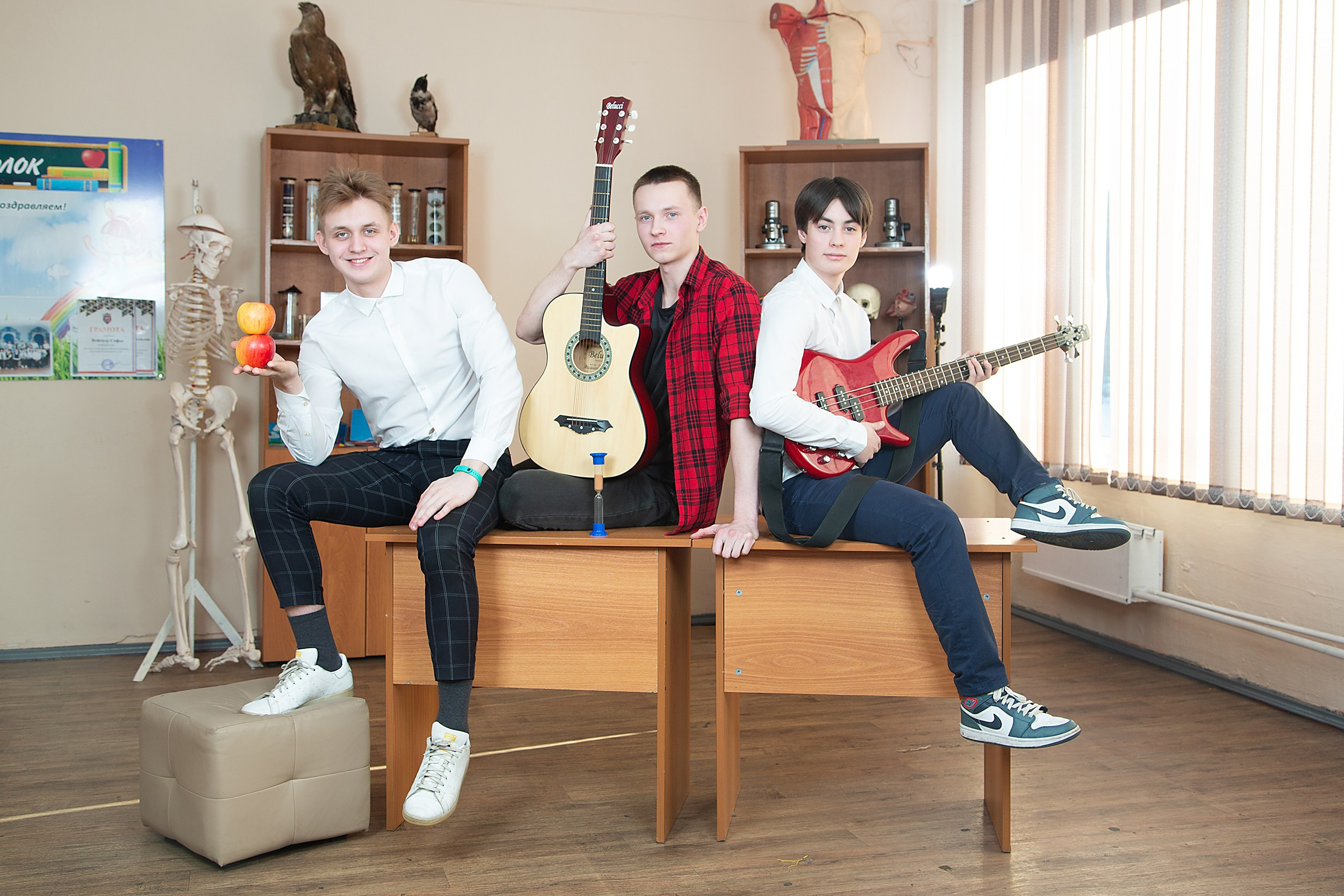 фотосъемка старшеклассников в школе