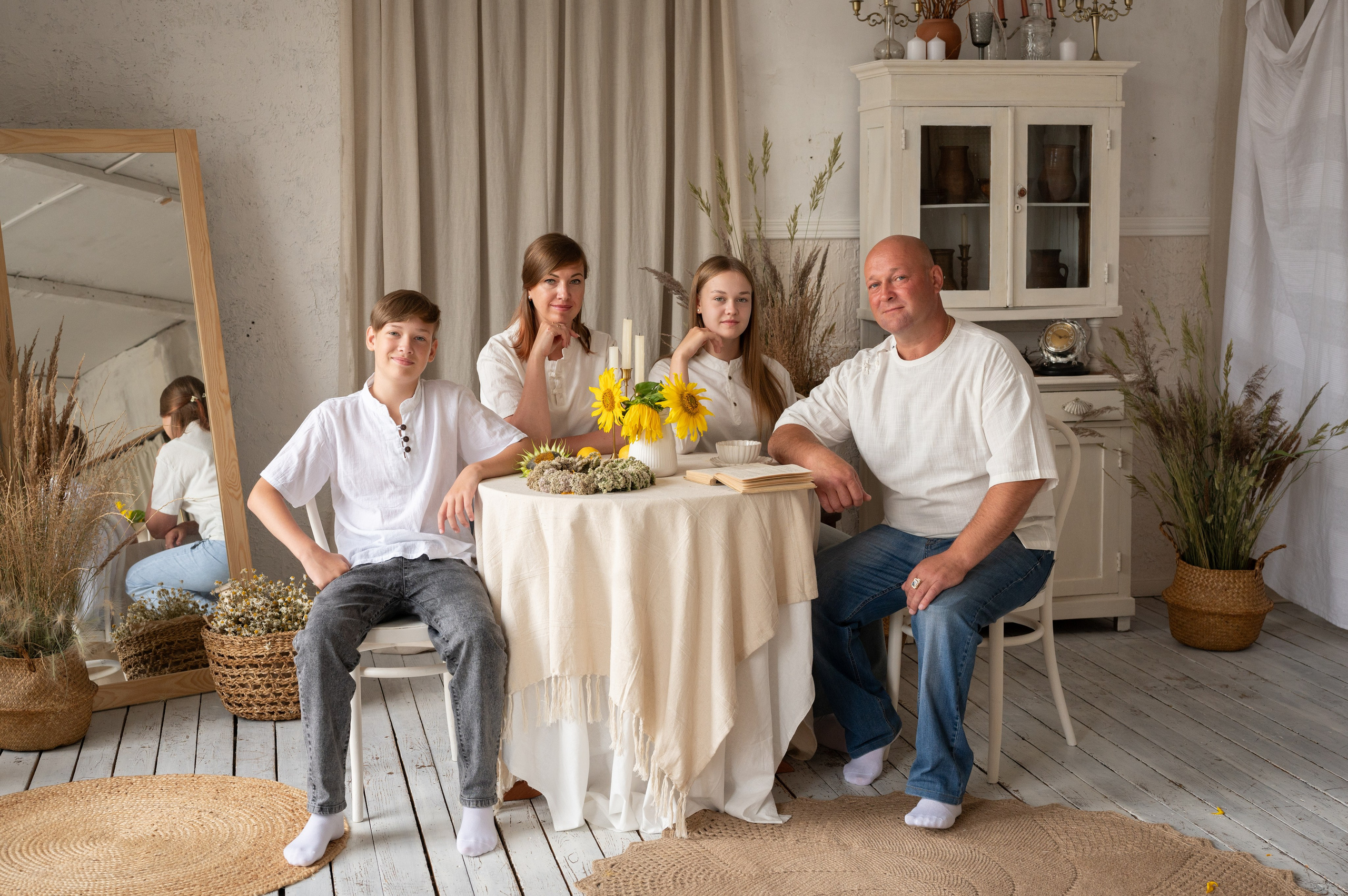 Семейная, фотостудия «Воздух». Фотограф новорожденных, семейный детский в Тюмени Татьяна Морозова