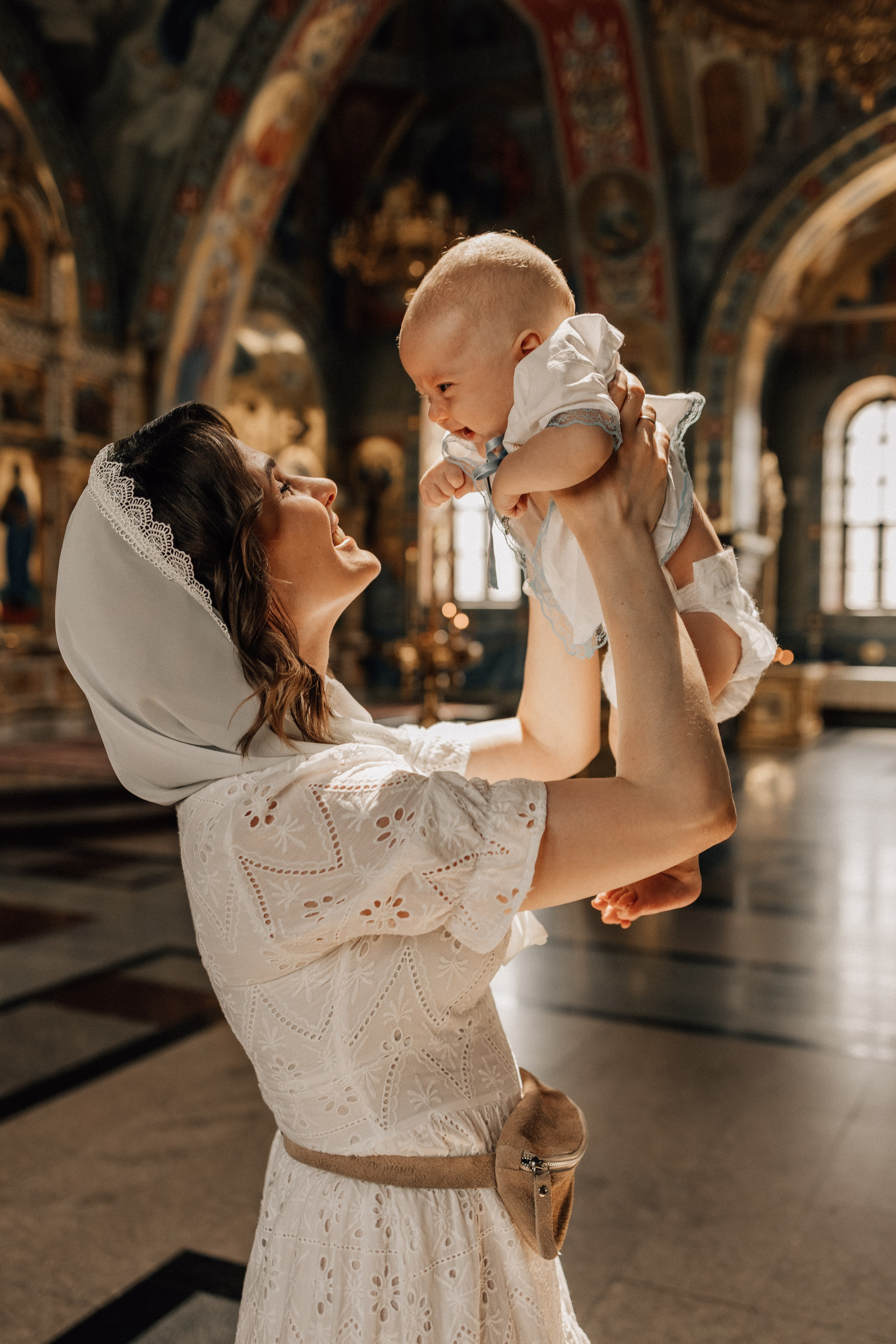Съемка крещения в Воронеже, фотосессия крещения