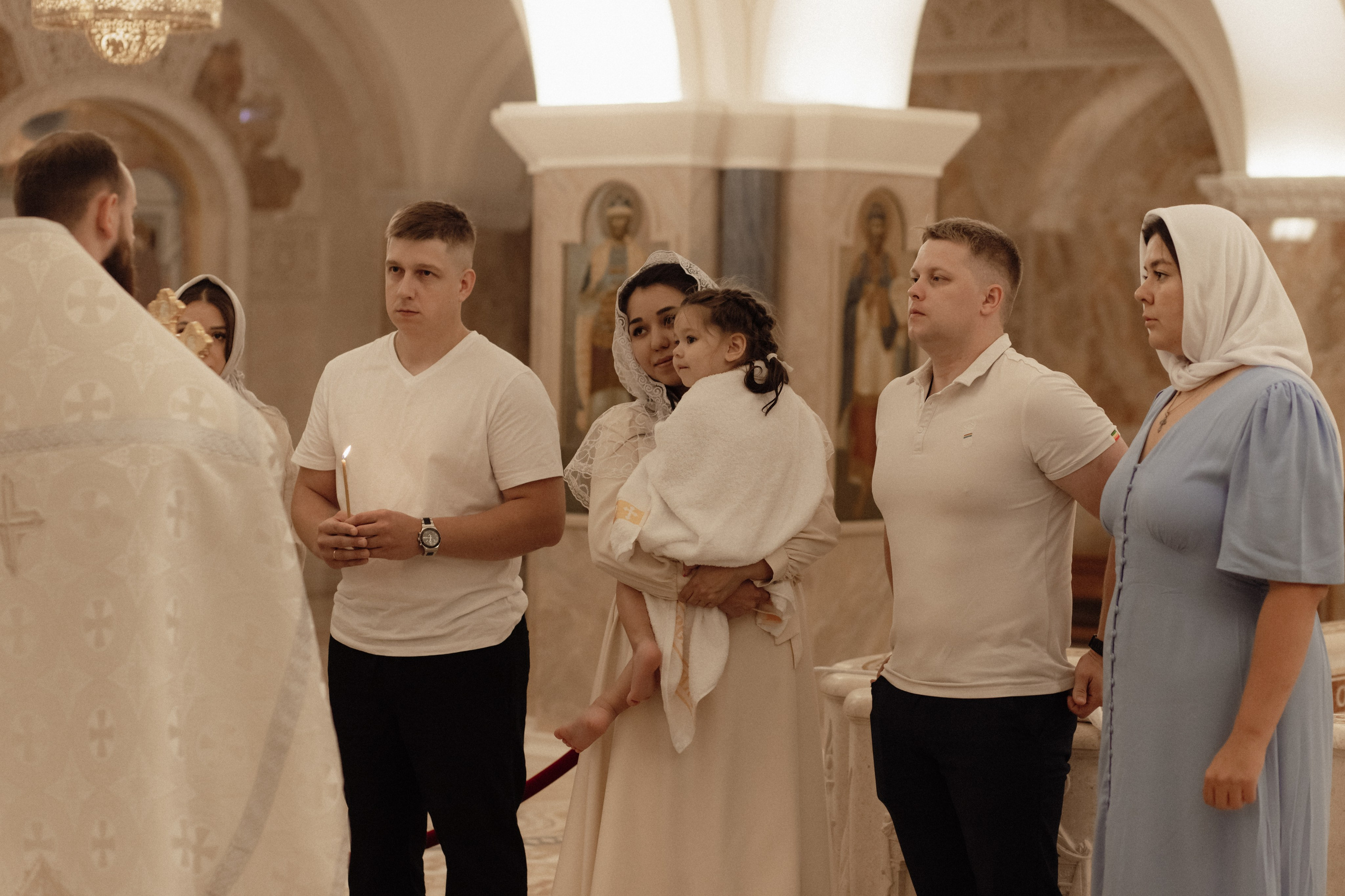 Крещение Киры. Семейный и свадебный фотограф в Челябинске Мария Леонтьева