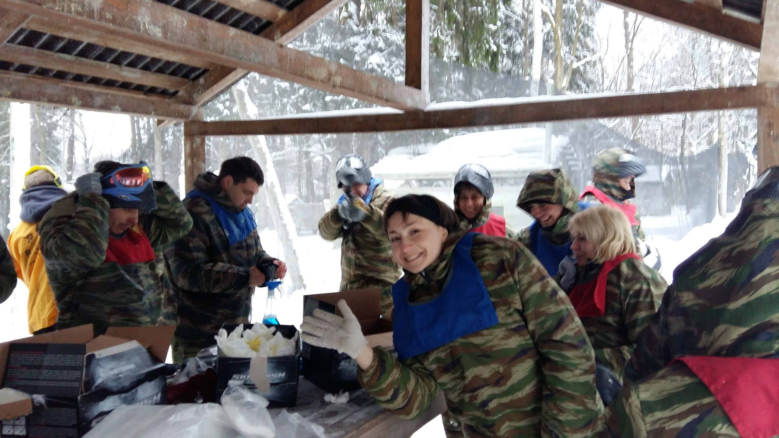 Пейтбольная битва | 17.12.2016. Галерея Фантим