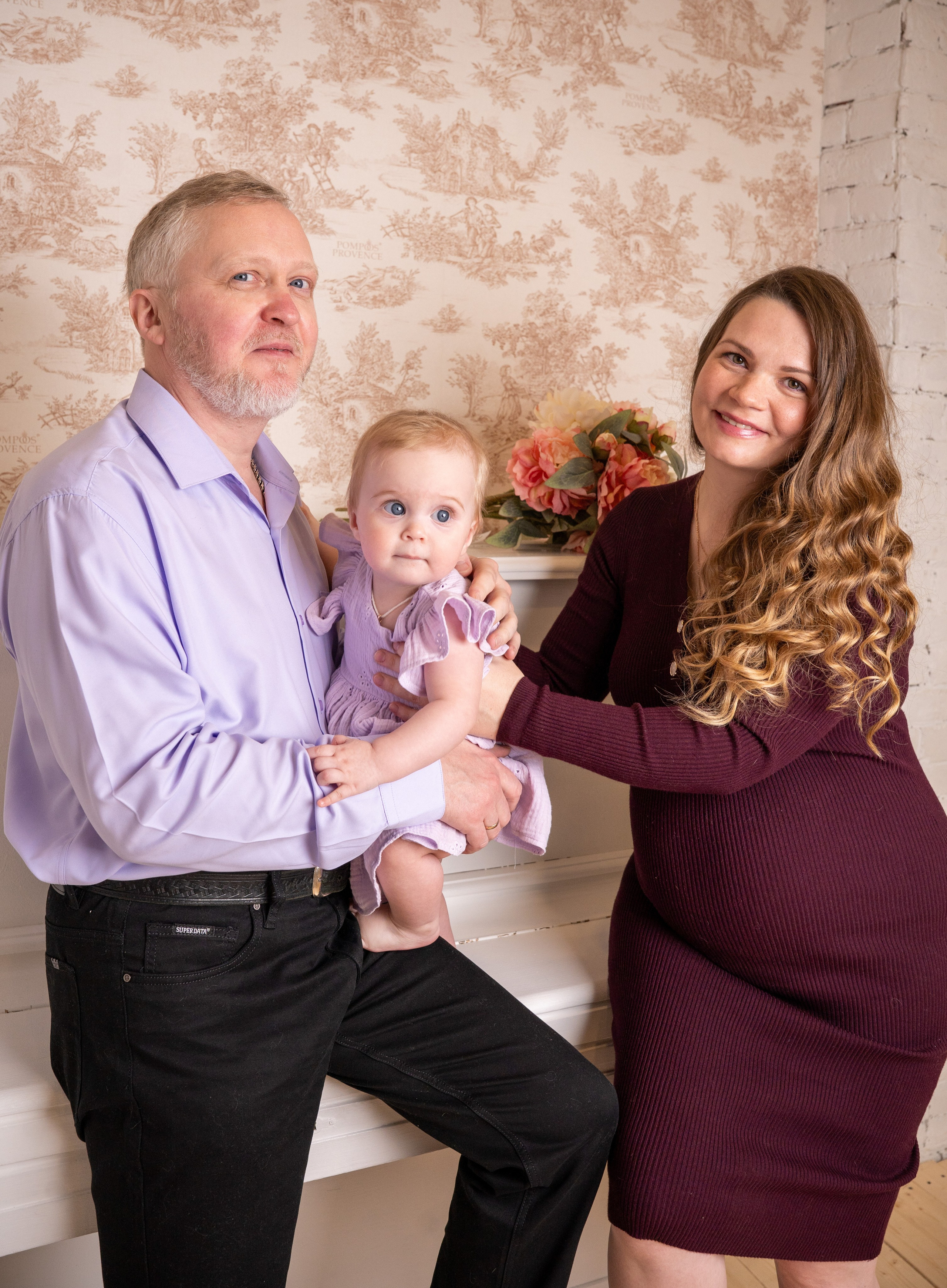 Семейная фотосессия для Анны. Студийный и портретный фотограф в САНКТ-ПЕТЕРБУРГЕИрина Махаон