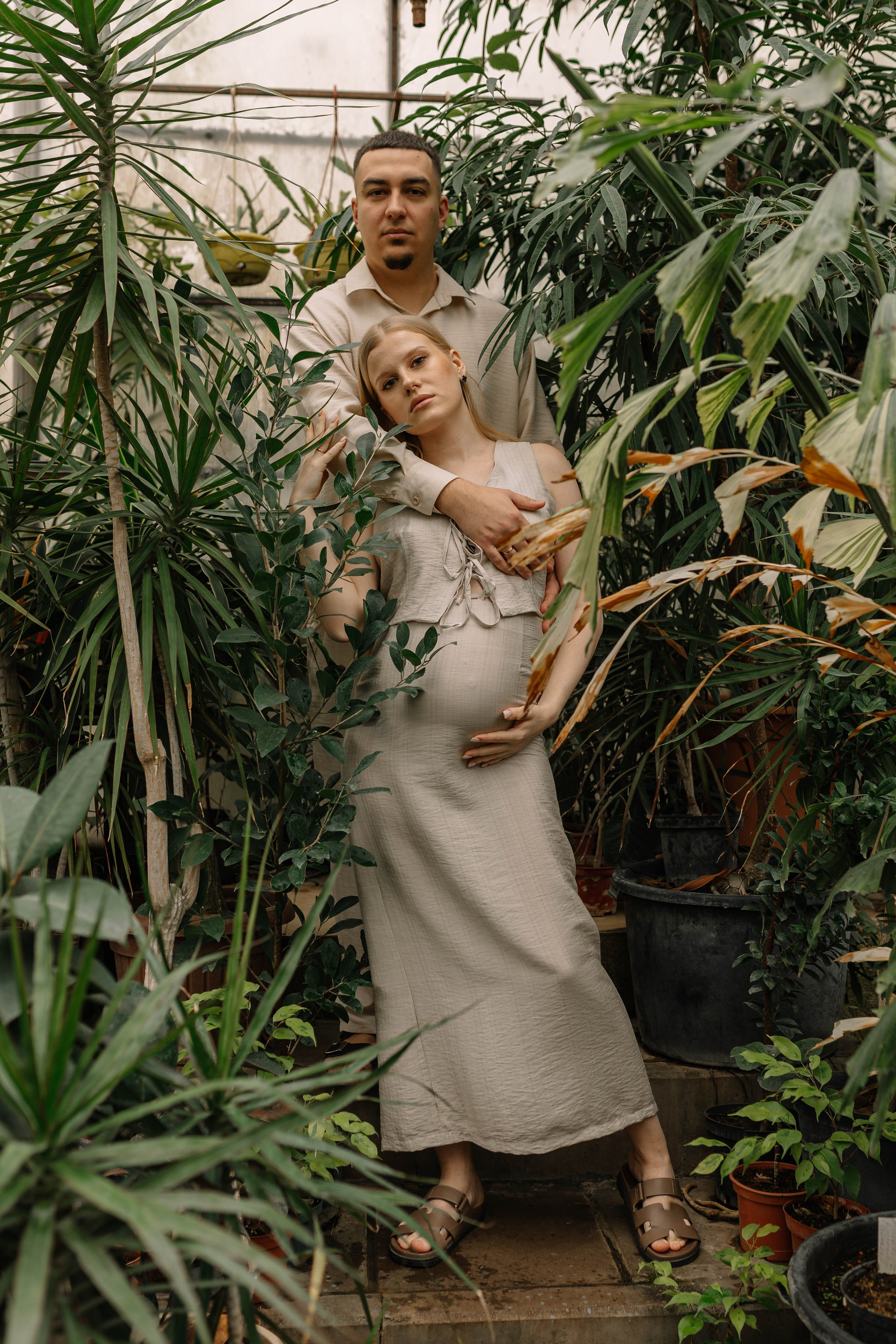 В оранжерее. Фотограф Александра Кузнецова