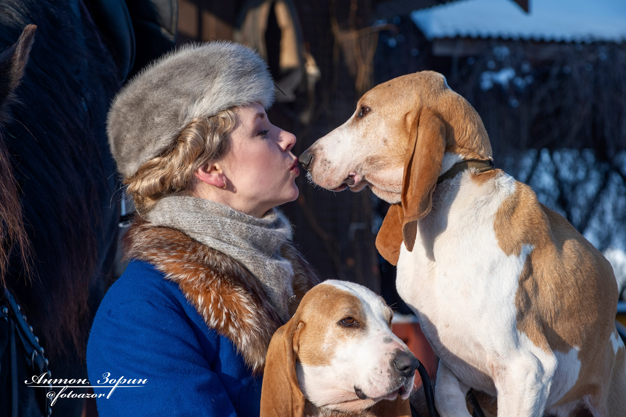 Конная охота. Семейный и детский фотограф Антон Зорин