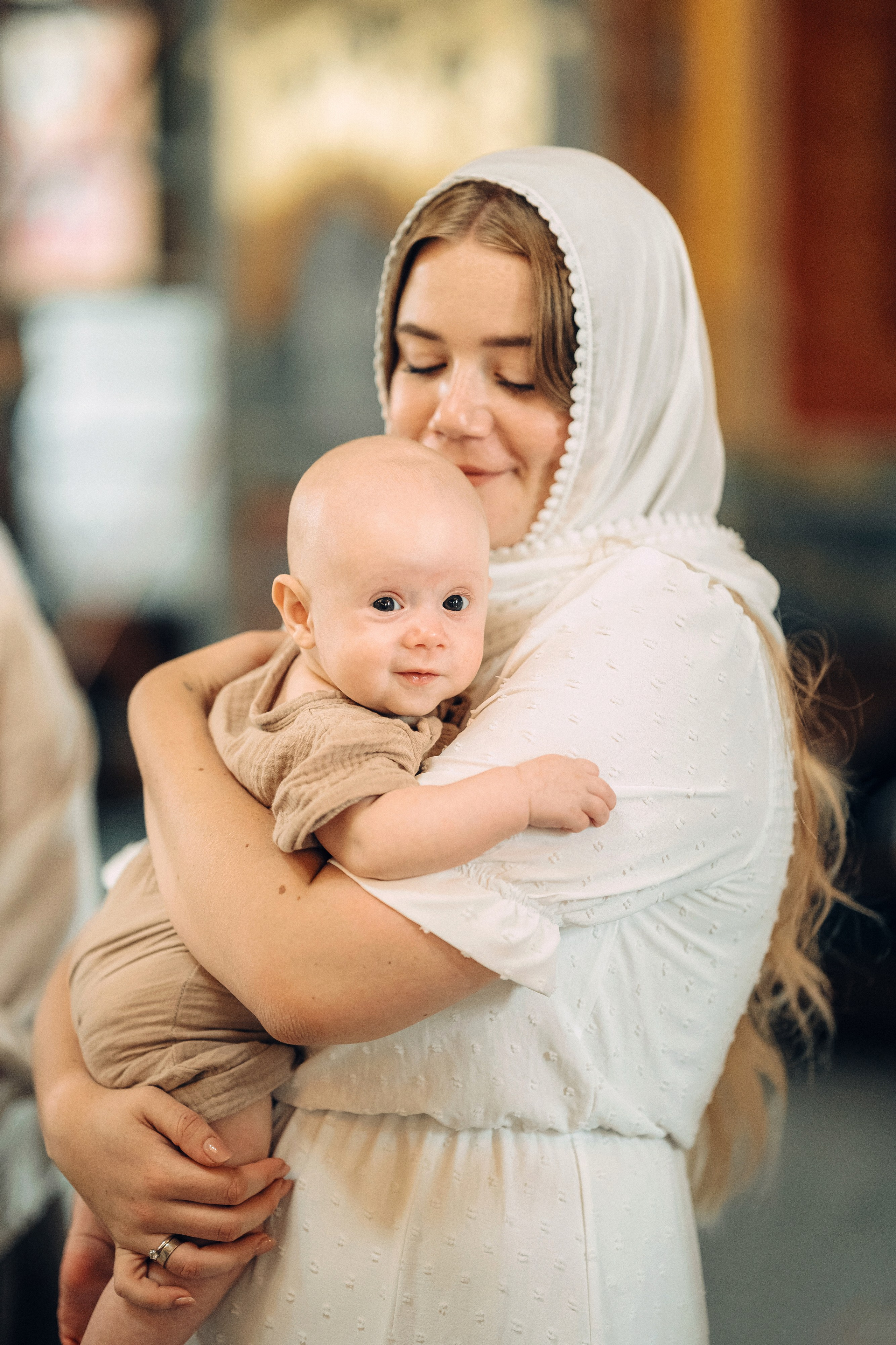 Крещение в храме Всецарица. Свадебный и репортажный фотограф в Воронеже Роман Янко