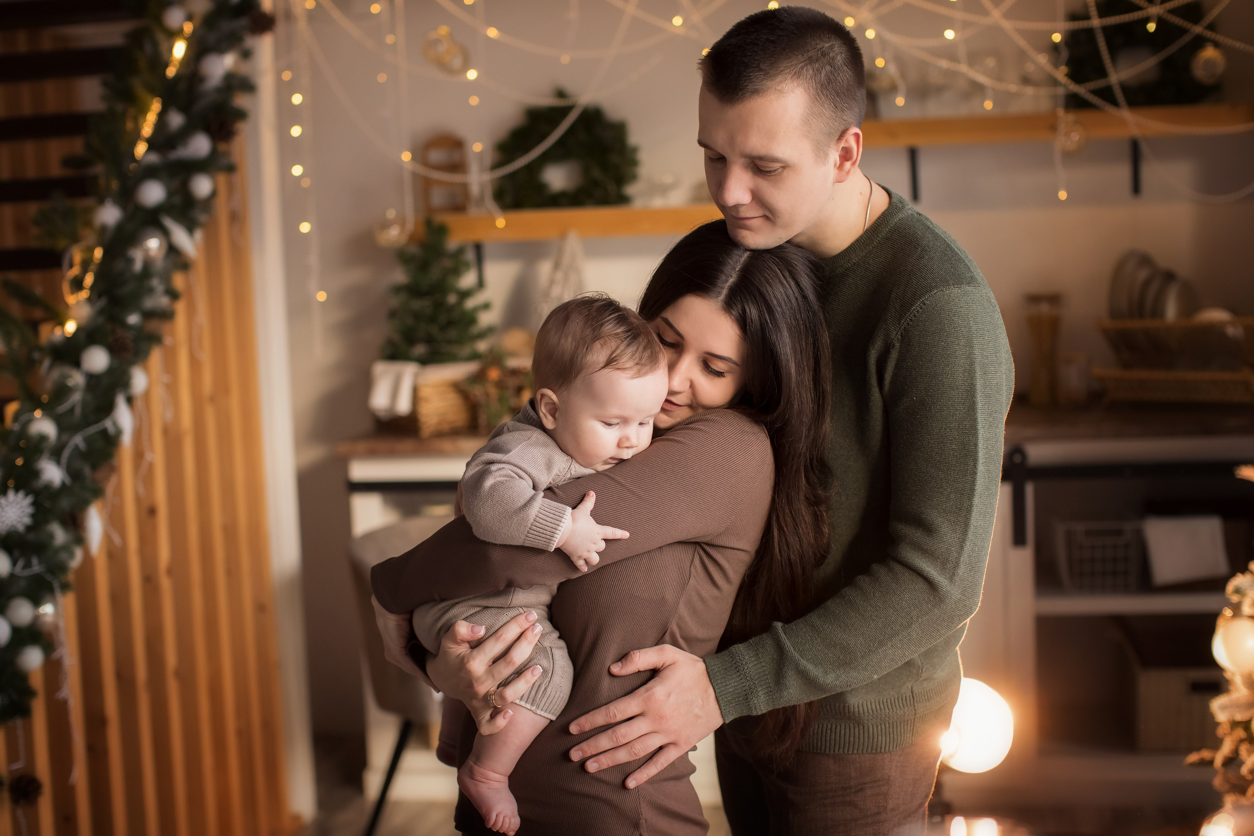 Первый Новый год. Семейный и детский фотограф в Саратове Полина Коткина