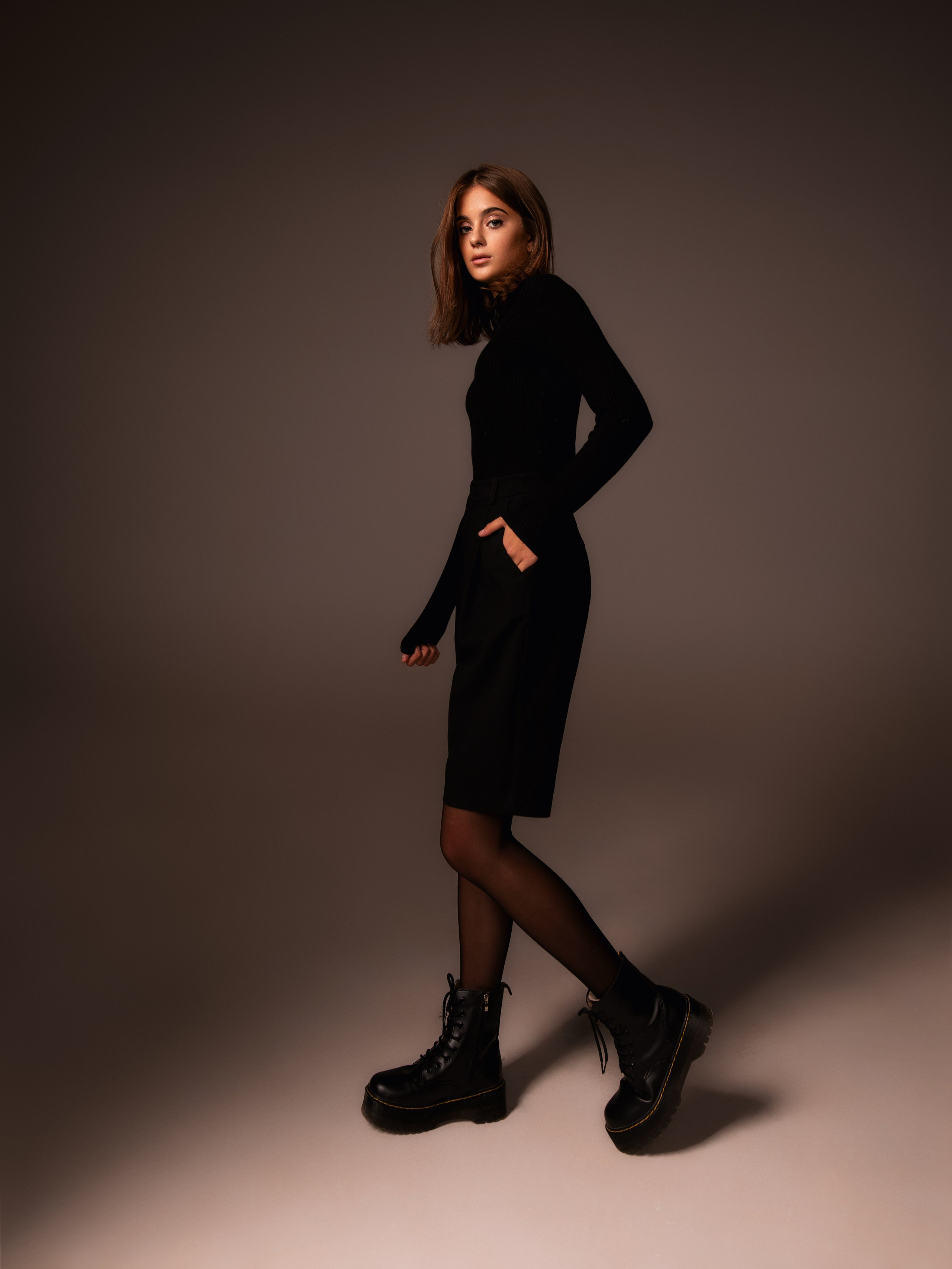 Студийная съемка с Викторией на циклораме в формате для «себя»