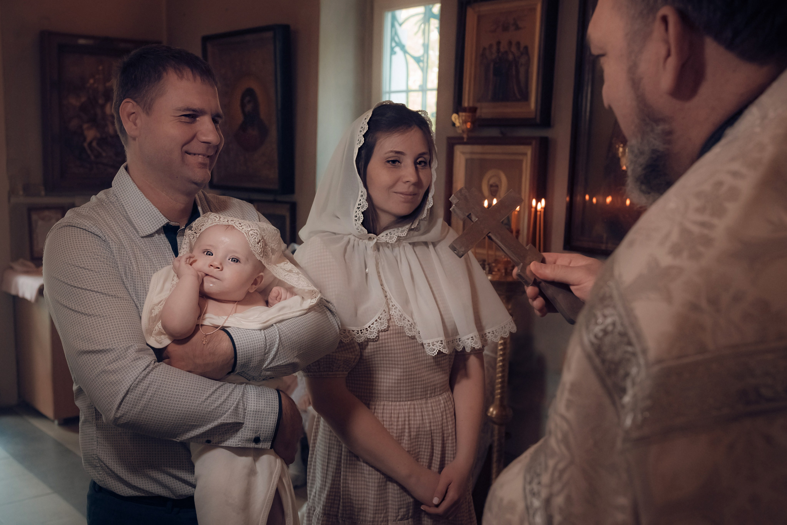 Таинство Крещения Василисы. Съемка Таинств Крещения Венчания, детские и семейные съемки в Пензе