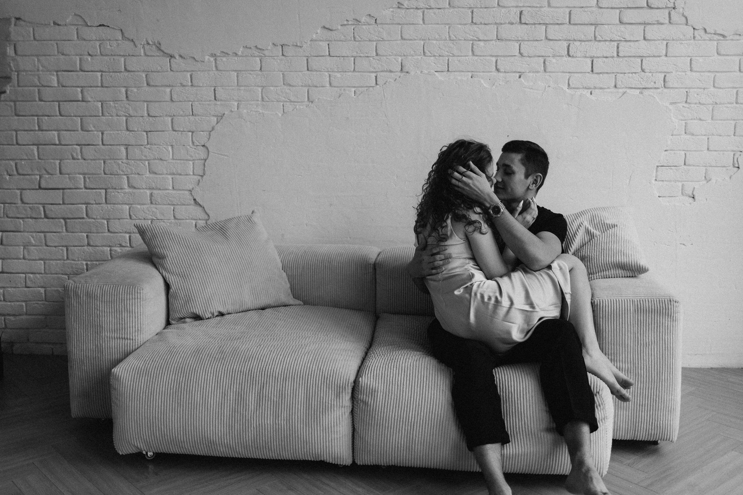 Аня и Вадим студия. Семейный фотограф в Калуге Ирина Алдохина