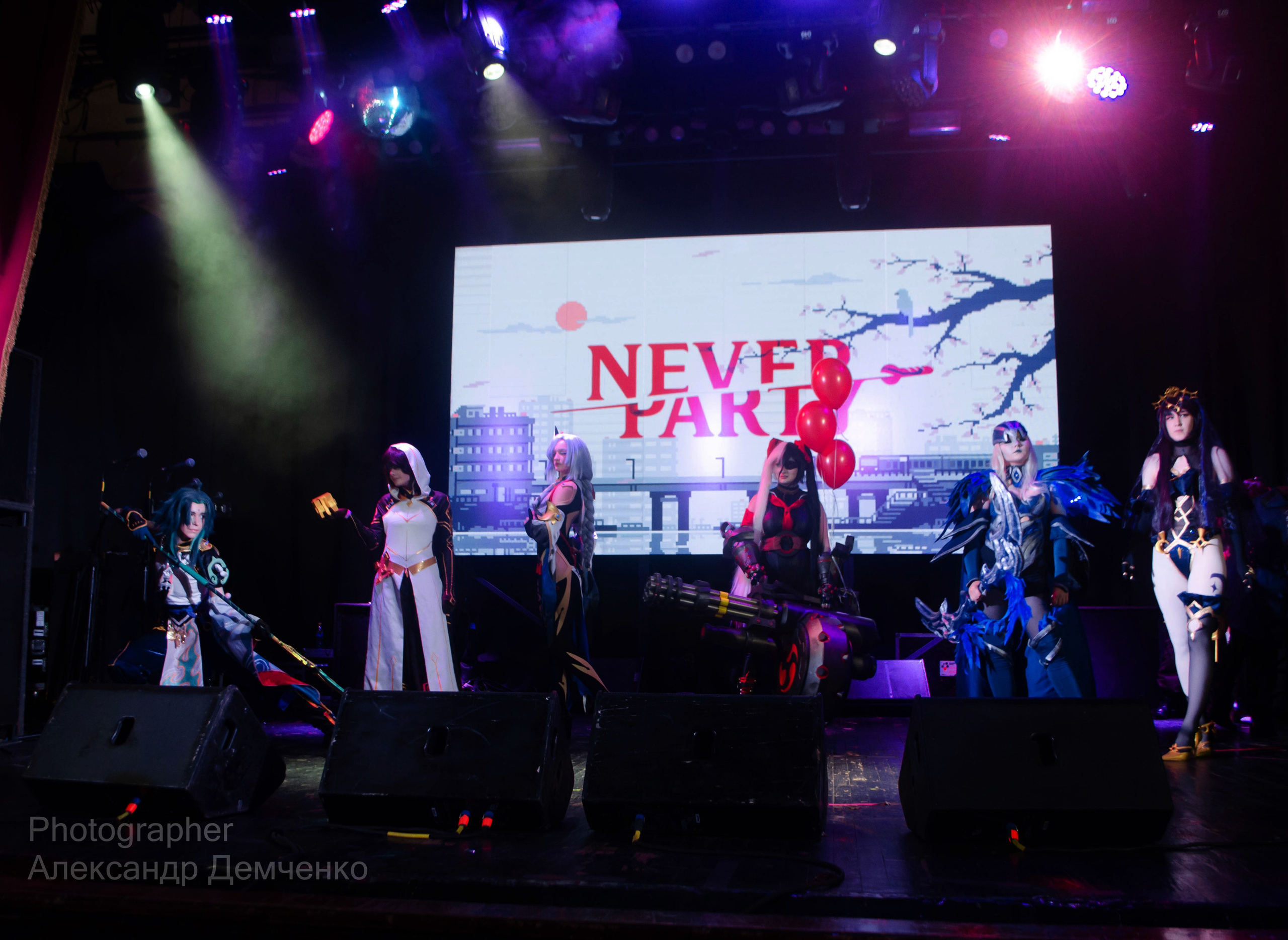 Фотосессия на фестивале косплея Never Party 3.0 в Москва
