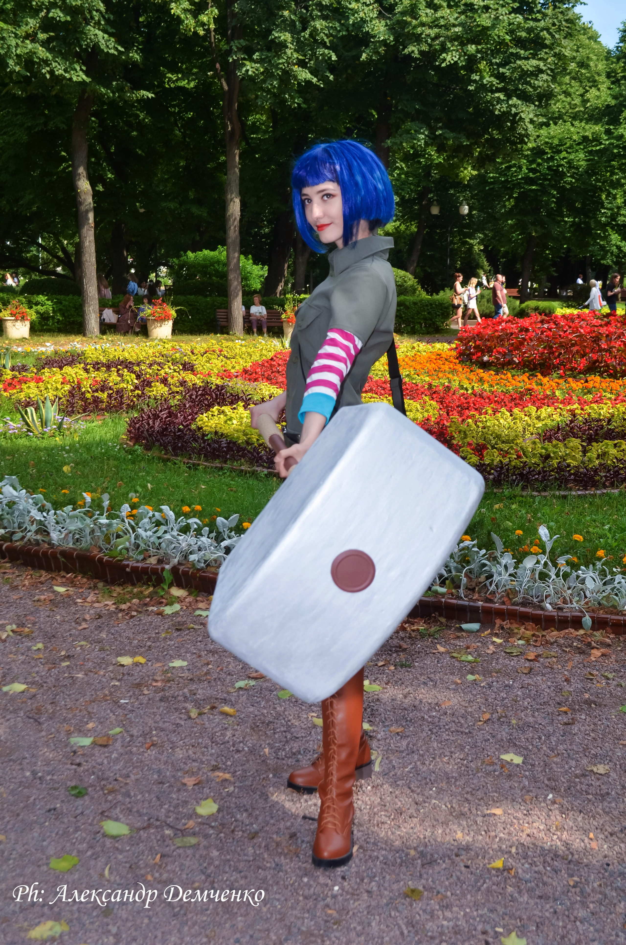 Фотосессия в Парке Горького на Лидеры молодого контента