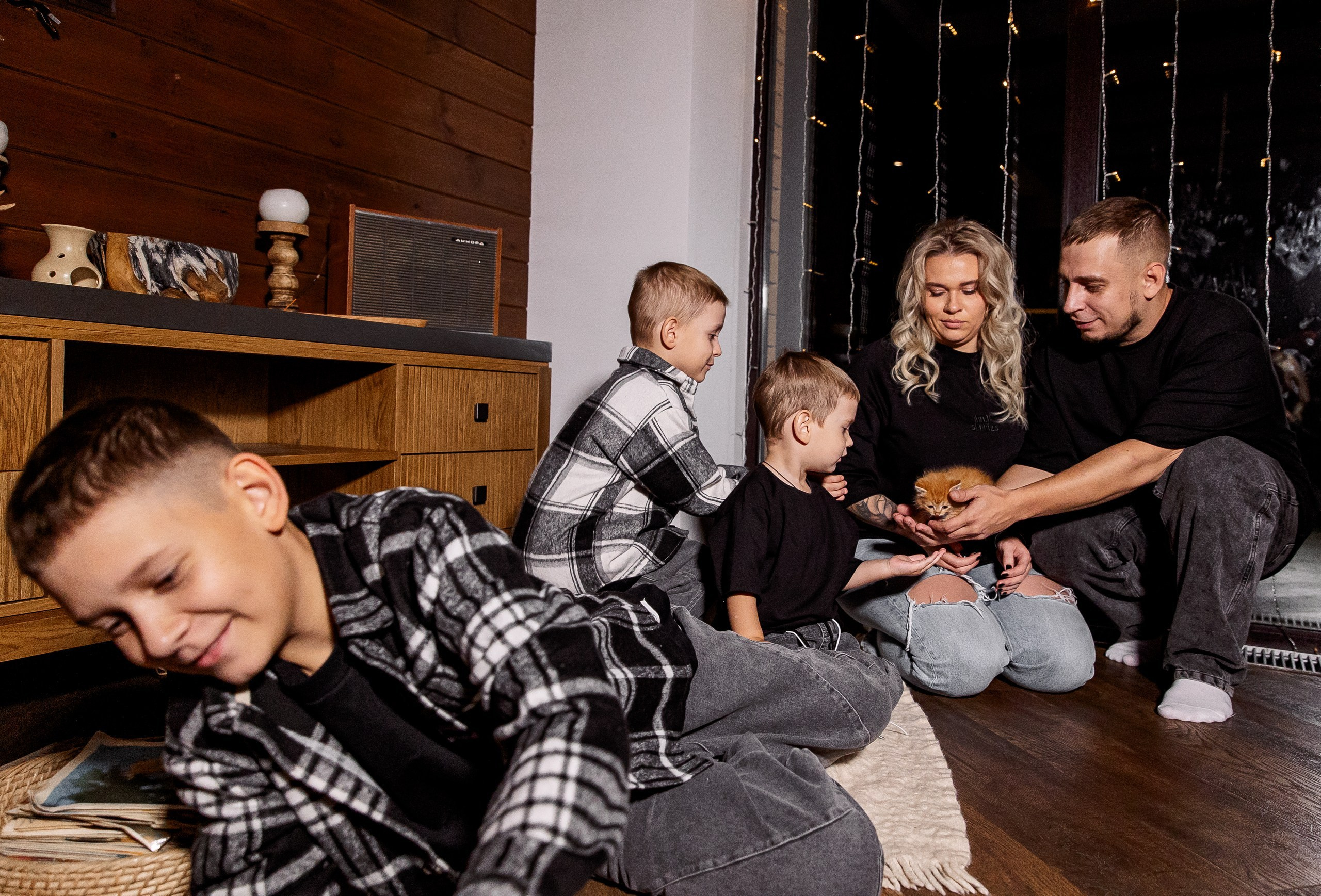 Эдуард и Дарья с сыновьями. Свадебный и семейный фотограф в Челябинске Юлия Ишимова