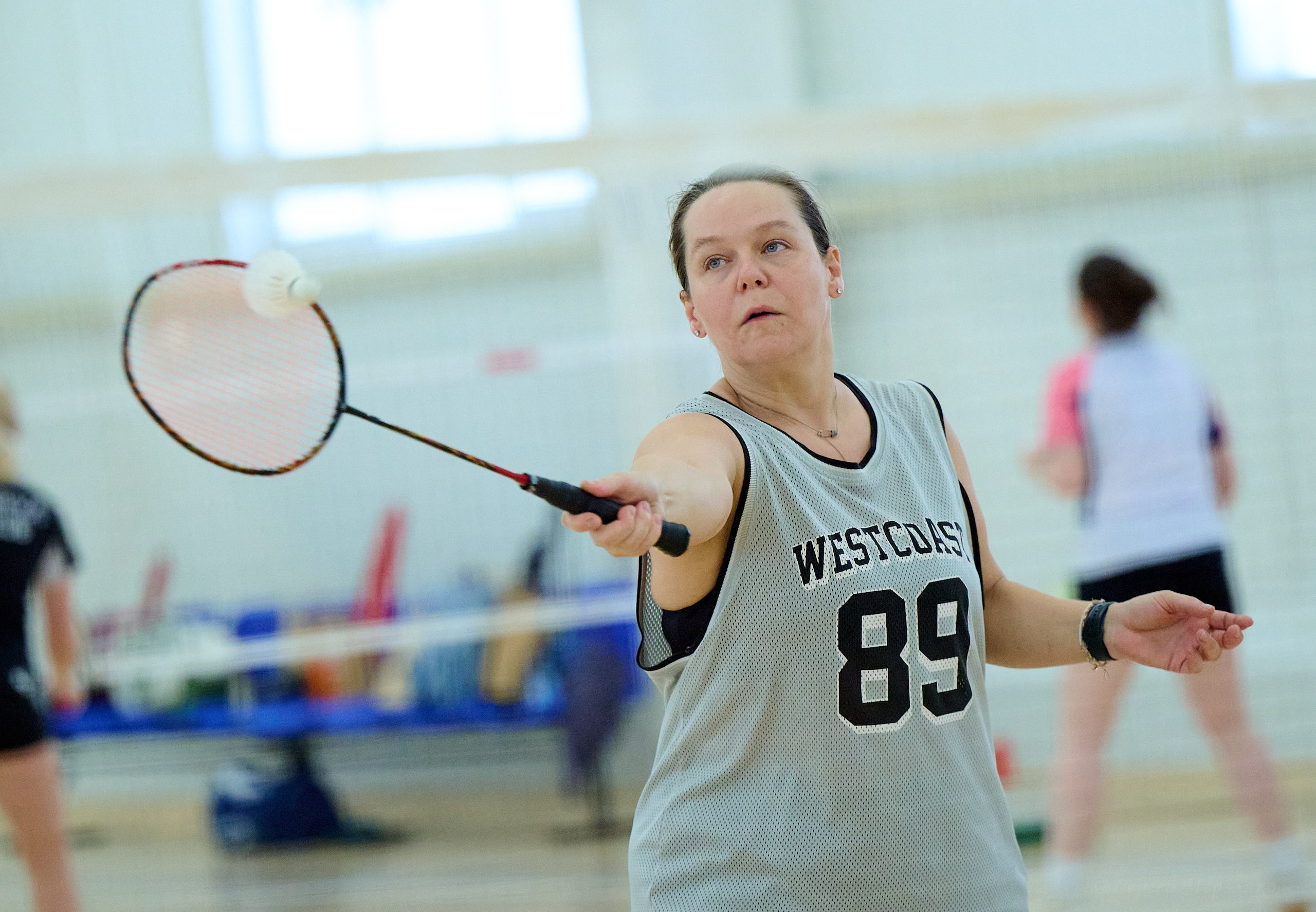 Бадминтон. Мастер-класс Любови Сухановой. Ижевск. 20.07.2024. Спортивный репортажный фотограф в Ижевске Сергей Мерзляков