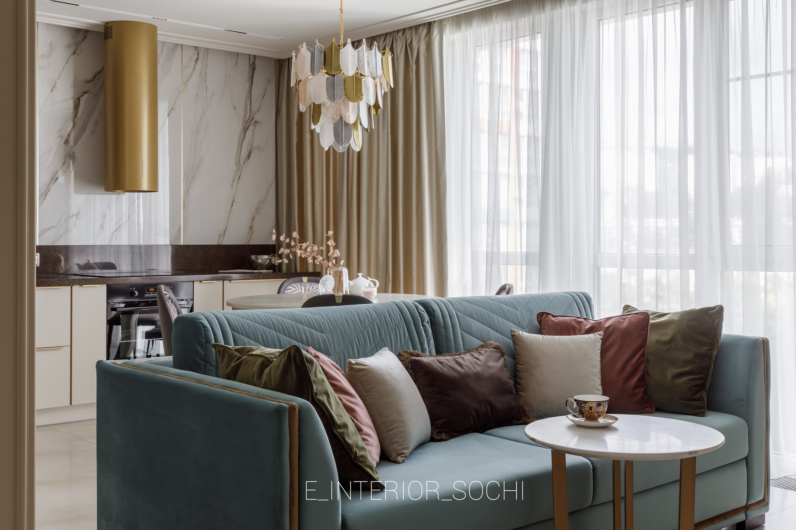 TROPICAL BREEZE. Дизайн интерьера Евгения Тисленко