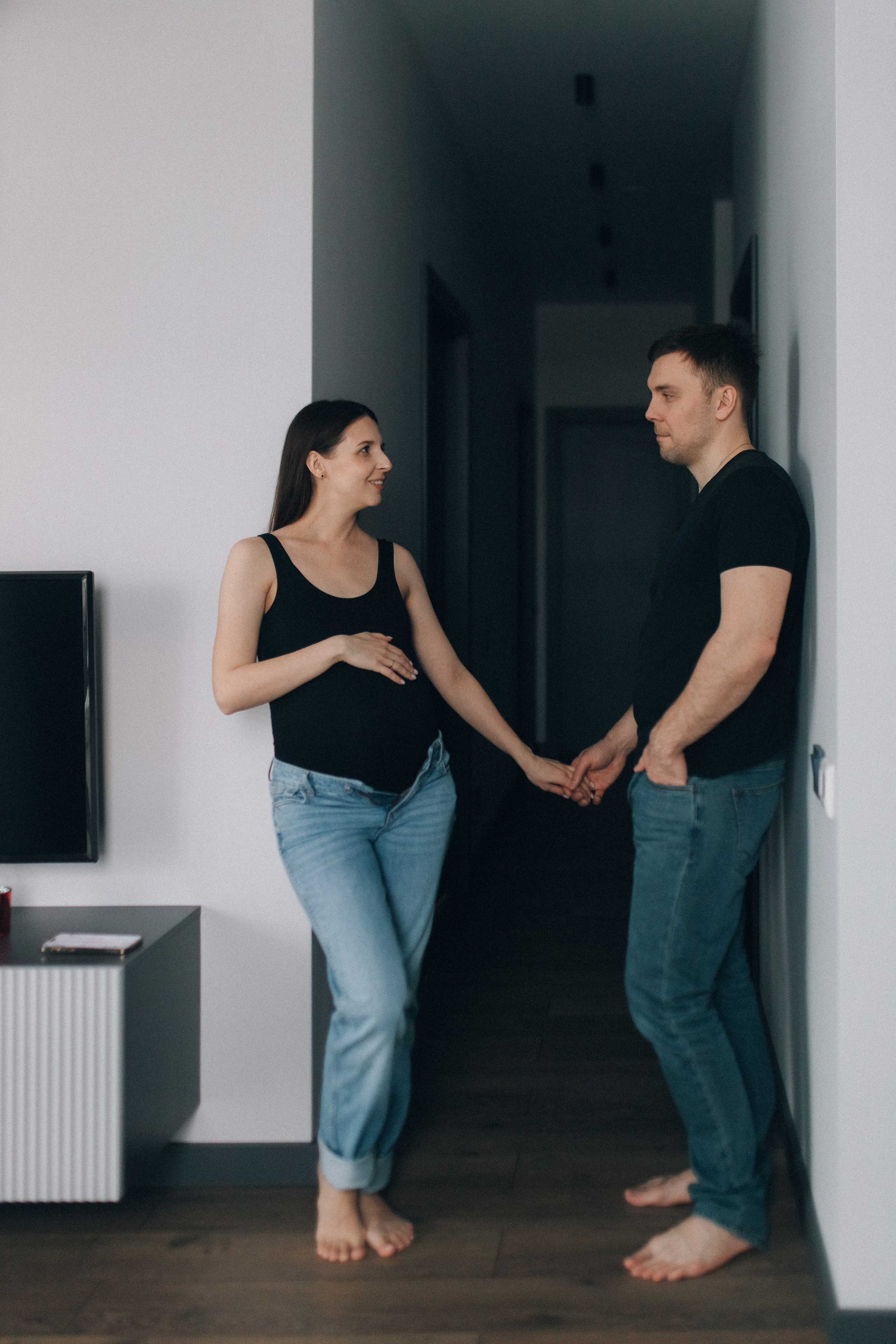 Домашняя фотосессия в ожидании. Семейный фотограф Екатеринбург Черепанова Олеся