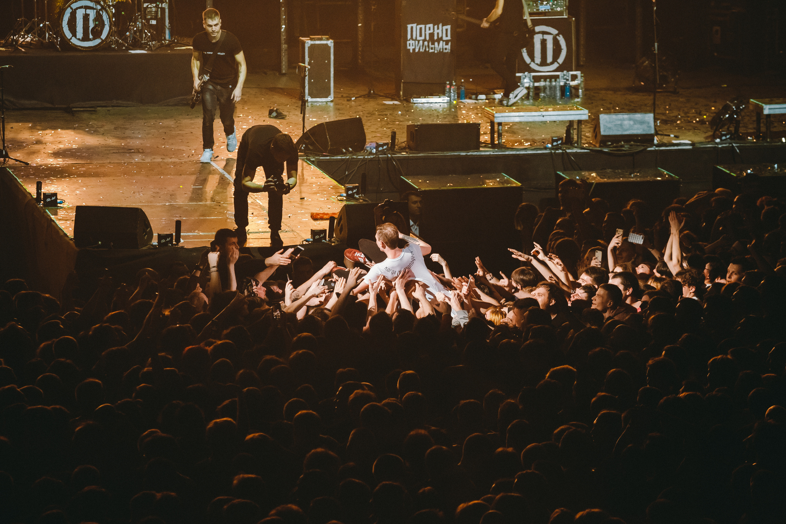 Группа "ПОРНОФИЛЬМЫ" 28 февраля в Москве. Фотограф Сонкина Татьяна