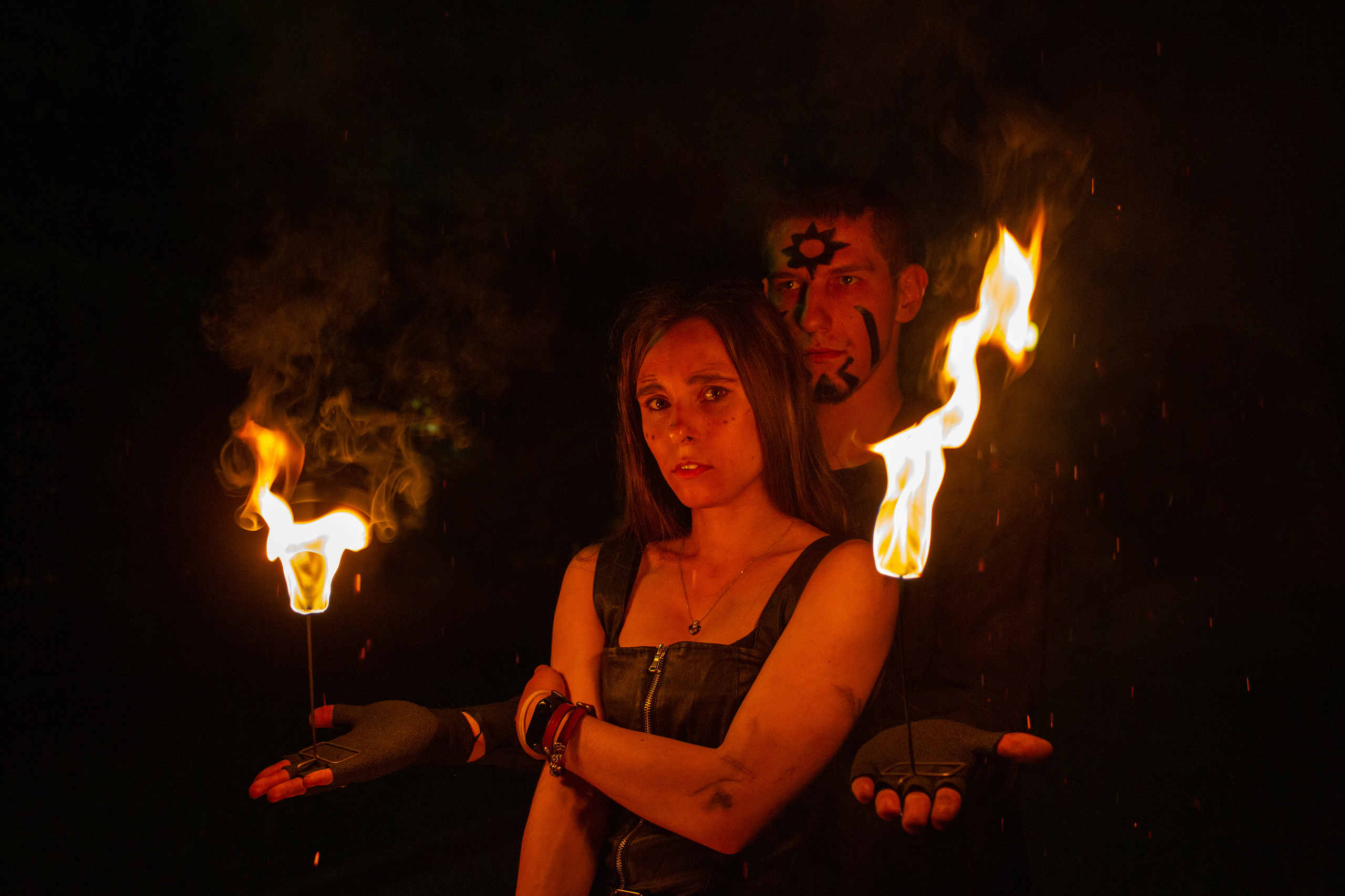 Экстремальное Love Story с огнем