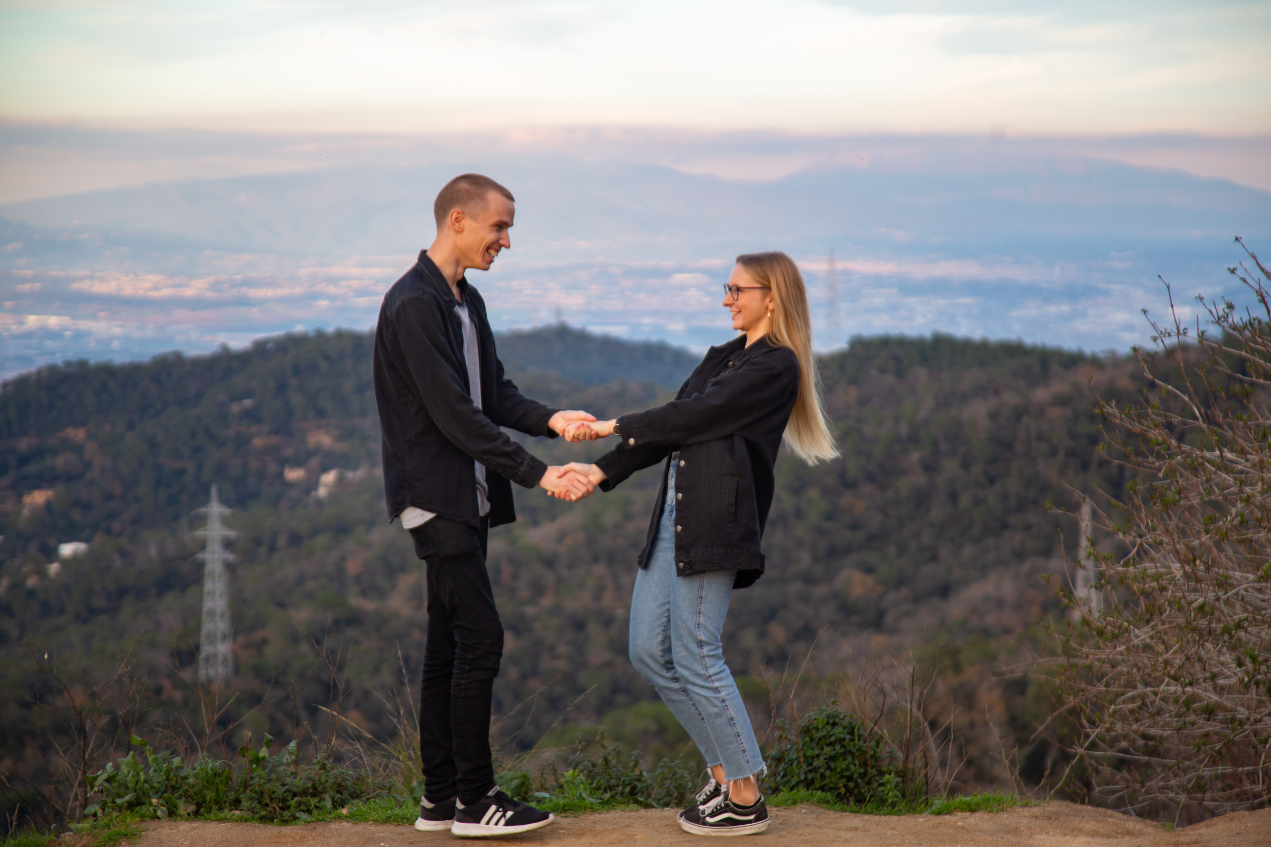 Love Story на горе Тибидабо в Испании