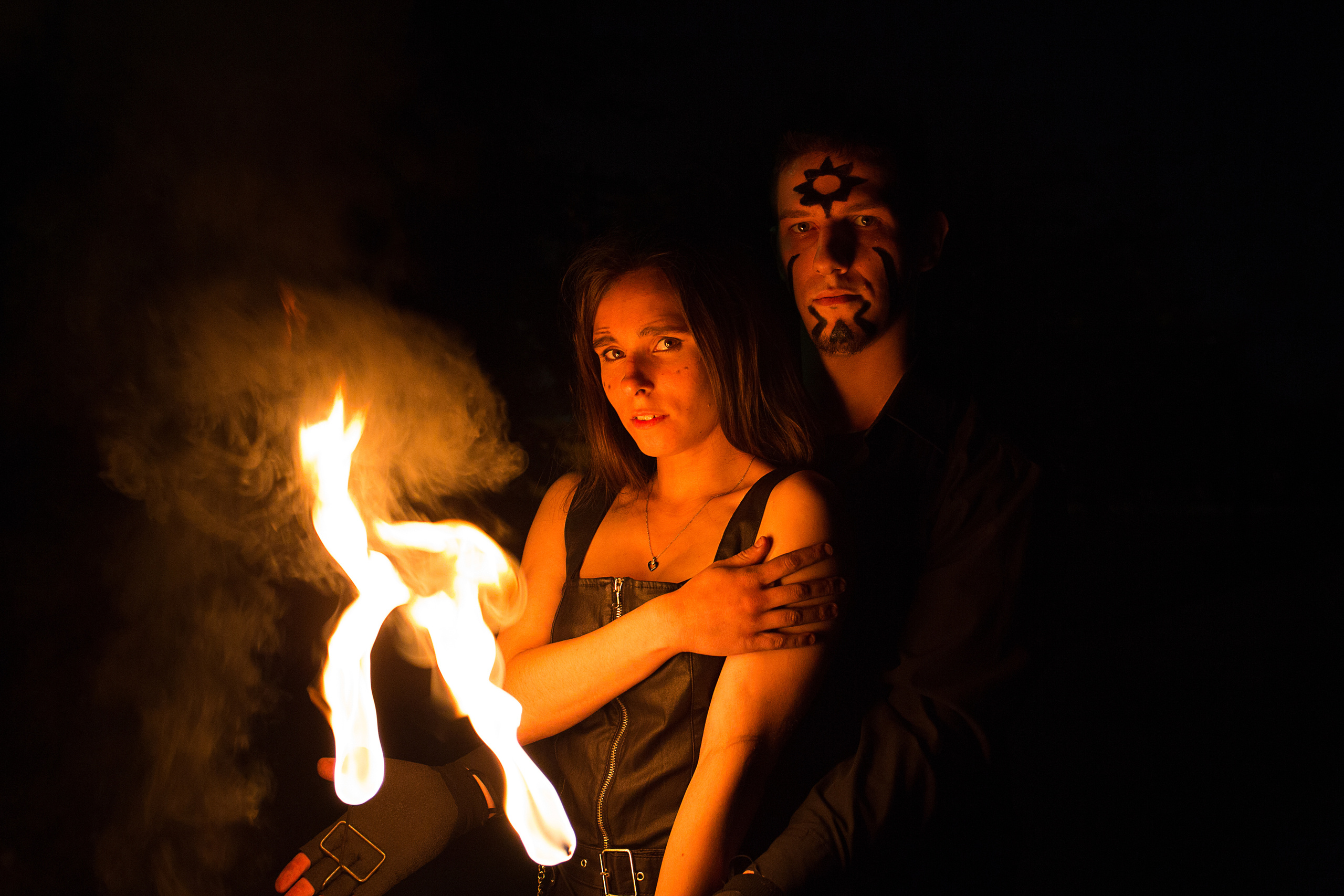 Экстремальное Love Story с огнем